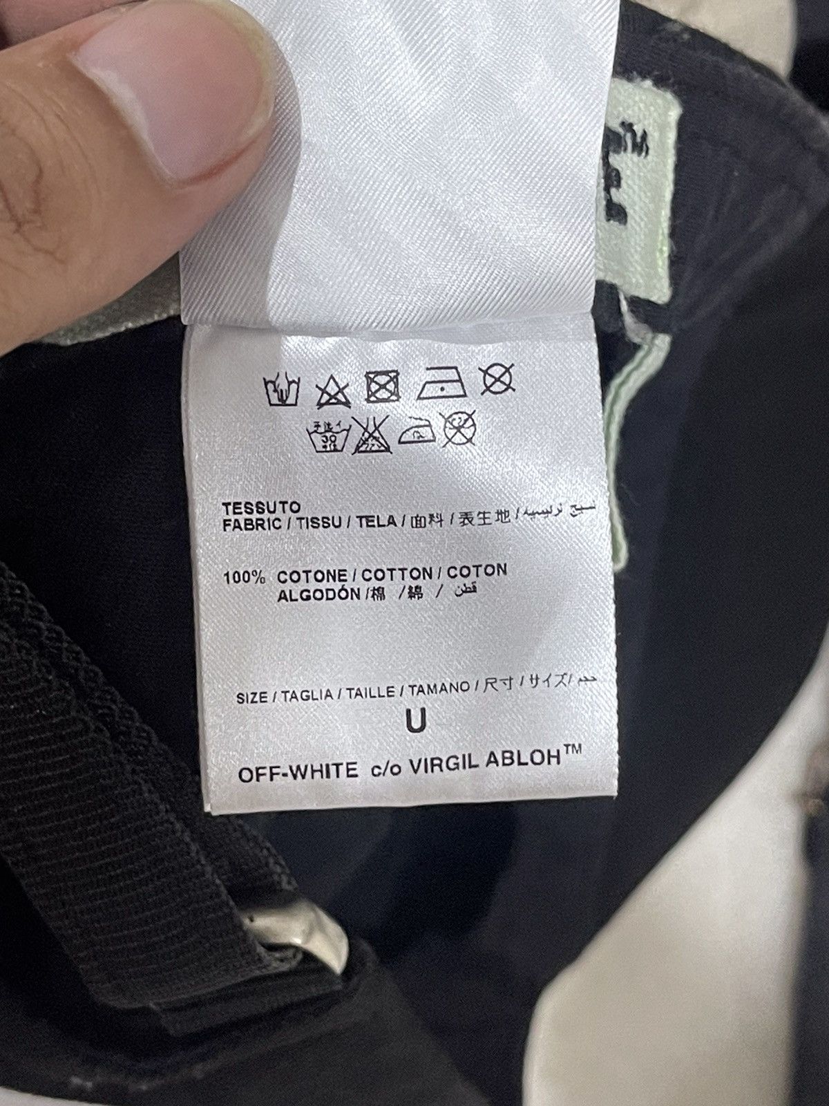 Off-White Off White Cut Off Cap Size ONE SIZE - 16 Thumbnail