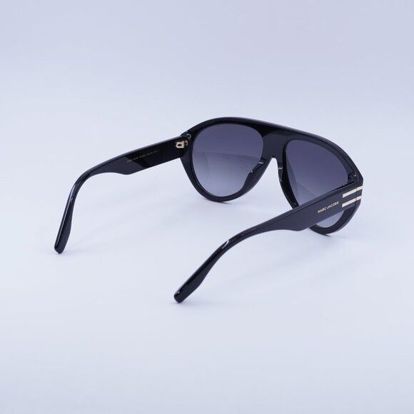 Marc Jacobs Marc Jacobs MARC 747/S 0807 9O Sunglasses Black Aviator Size ONE SIZE - 10 Thumbnail