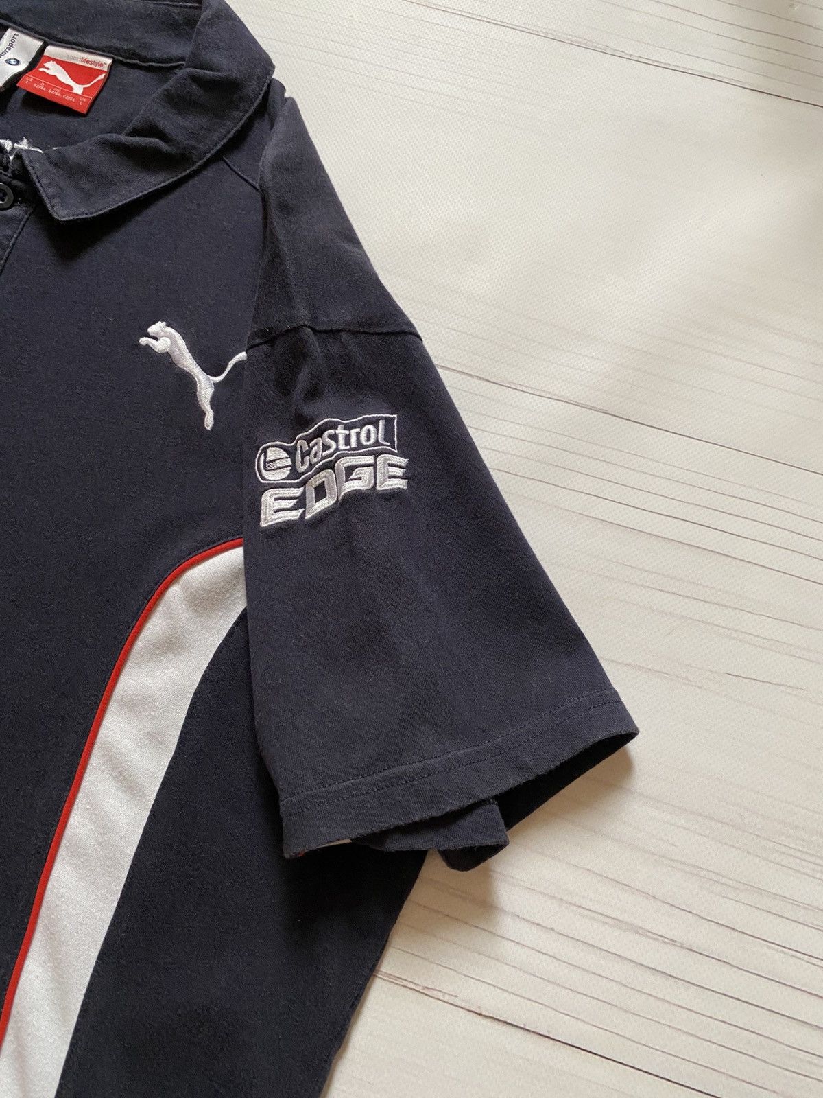BMW Puma BMW racing motosport polo t shirt Size US L / EU 52-54 / 3 - 9 Thumbnail