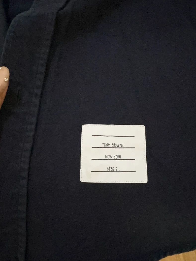 Thom Browne Thom Browne The shirt is navy blue Size US M / EU 48-50 / 2 - 5 Thumbnail
