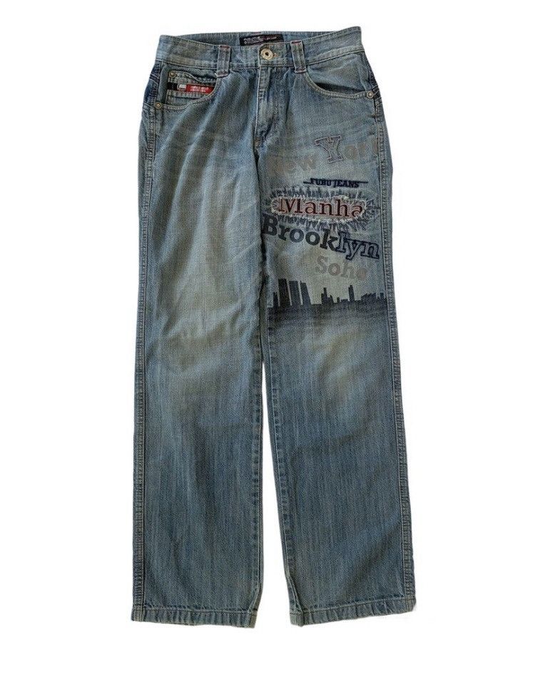 Vintage Fubu Denim Pants