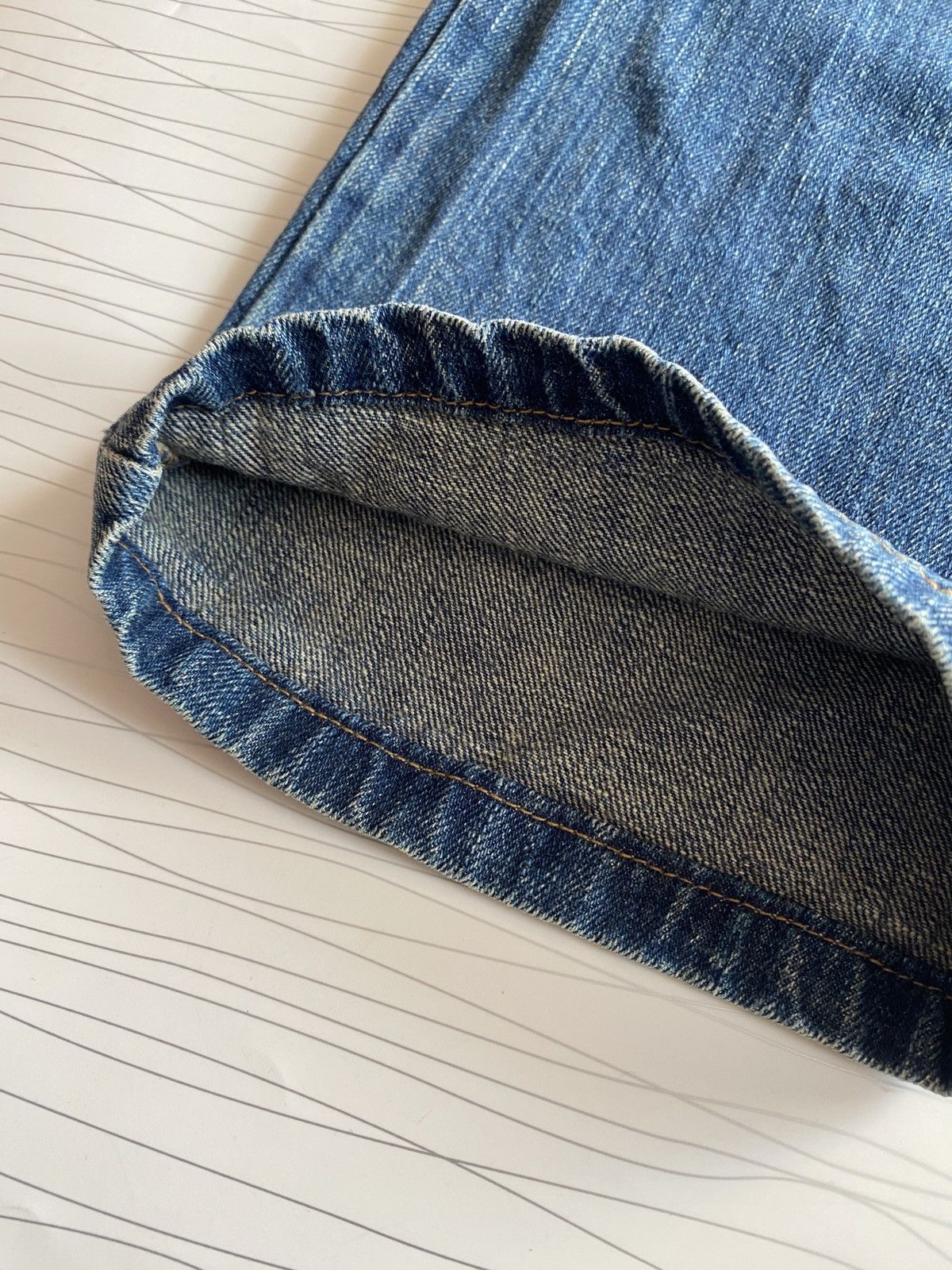 JNCO Vintage Y2K SOUL BREAK Denim Baggy Jeans Buckle Back Size US 30 / EU 46 - 5 Thumbnail