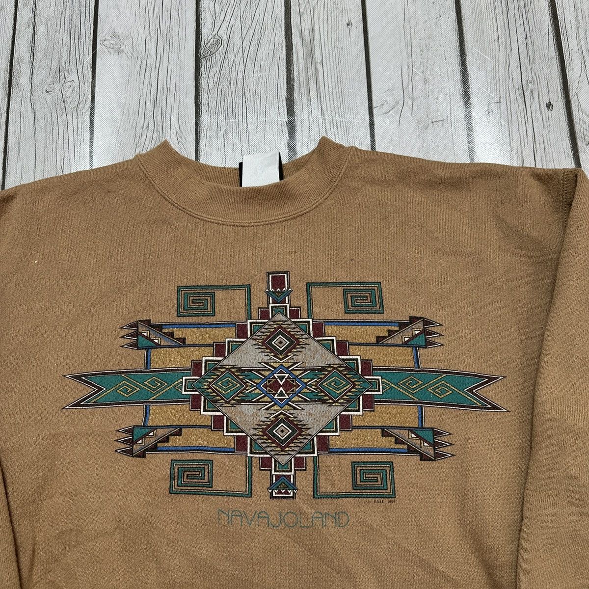 Vintage Vintage Navajoland sweatshirt Size US M / EU 48-50 / 2 - 3 Thumbnail