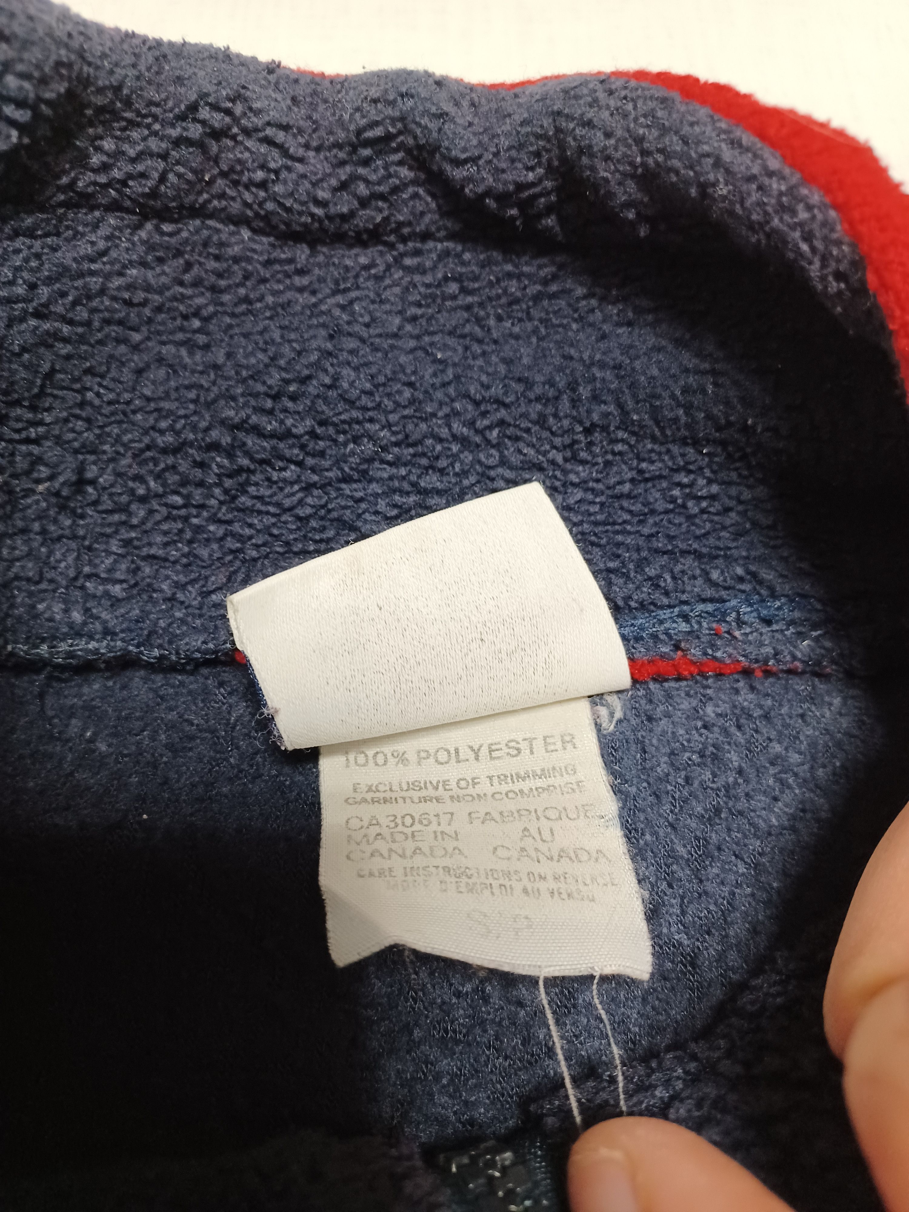Fila Made in Canada vintage Fila fleece jacket biglogo Size US S / EU 44-46 / 1 - 6 Thumbnail