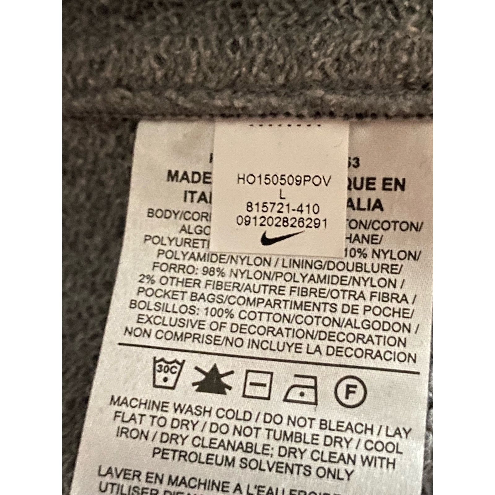 Nike NikeLab Bomber Jacket navy m large Size US L / EU 52-54 / 3 - 5 Thumbnail