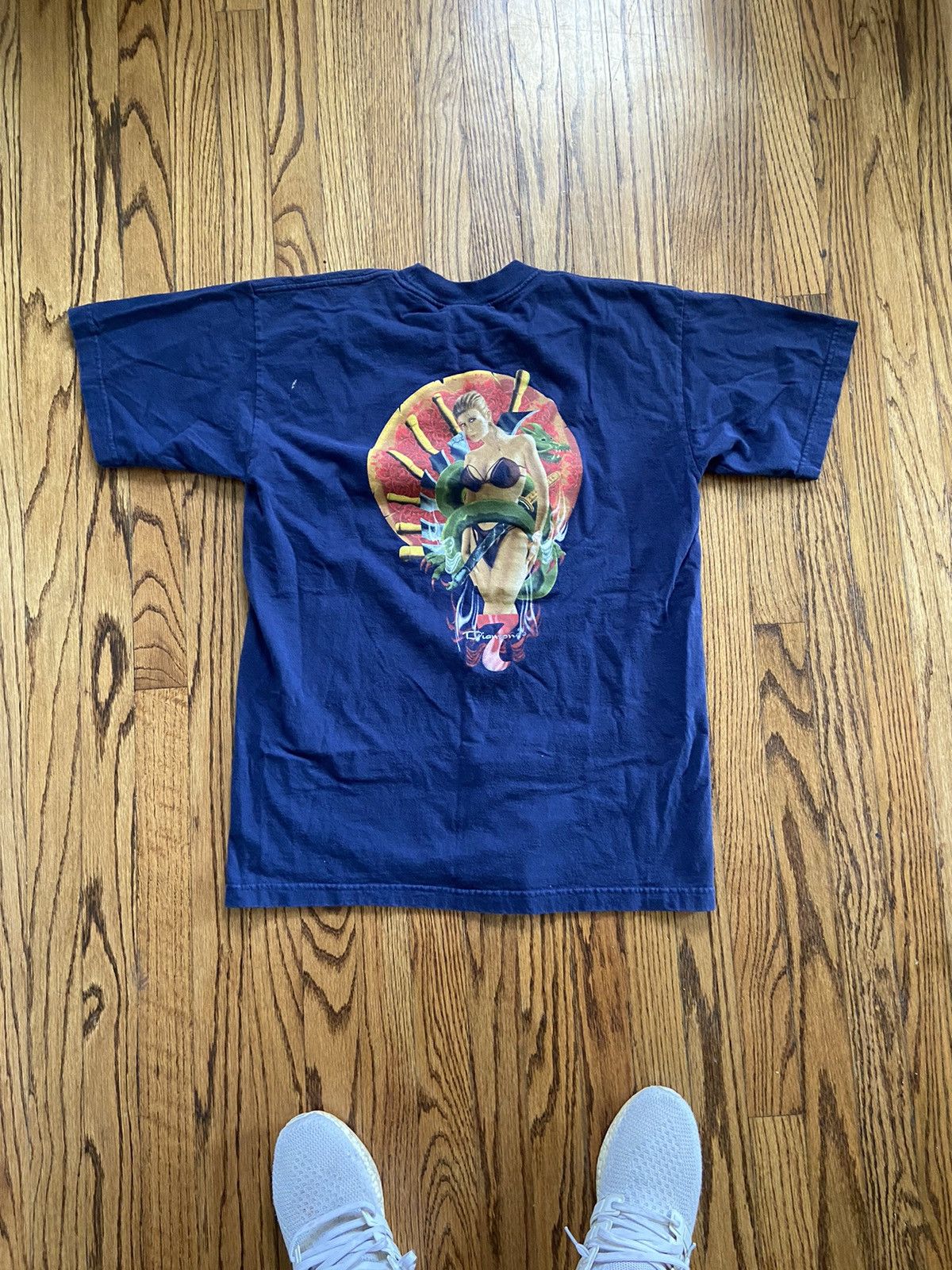 7Diamonds × Vintage Vintage Y2K girl shirt Size US L / EU 52-54 / 3 - 1 Thumbnail