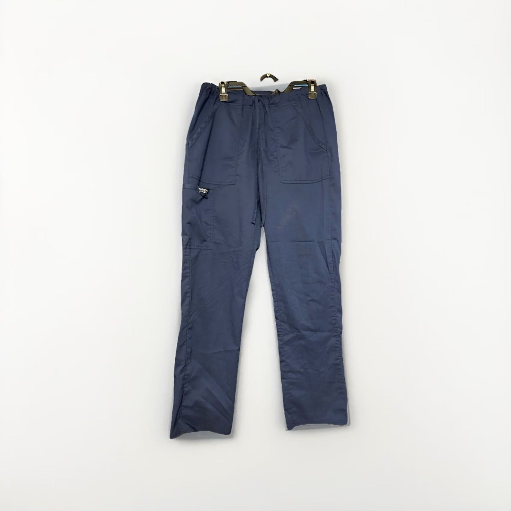 Cherokee Cherokee Scrub Pants Women Medium Navy Drawstrings Style#WW020 Blue Size 32" / US 10 / IT 46 - 3 Thumbnail