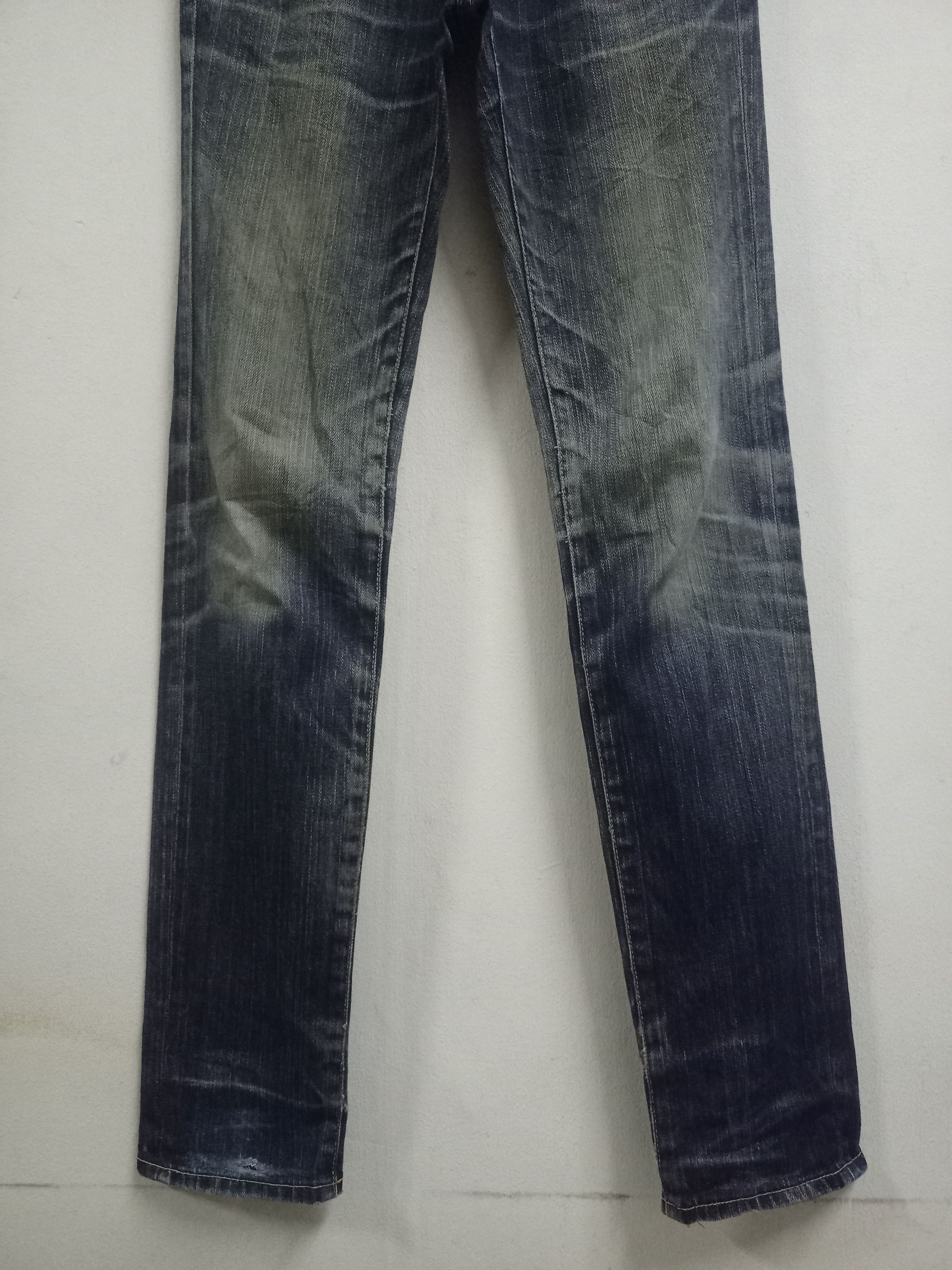 Japanese Brand × Uniqlo Vintage Japanese Uniqlo Mud Wash Distressed Jeans 29x33 Size US 29 - 5 Thumbnail