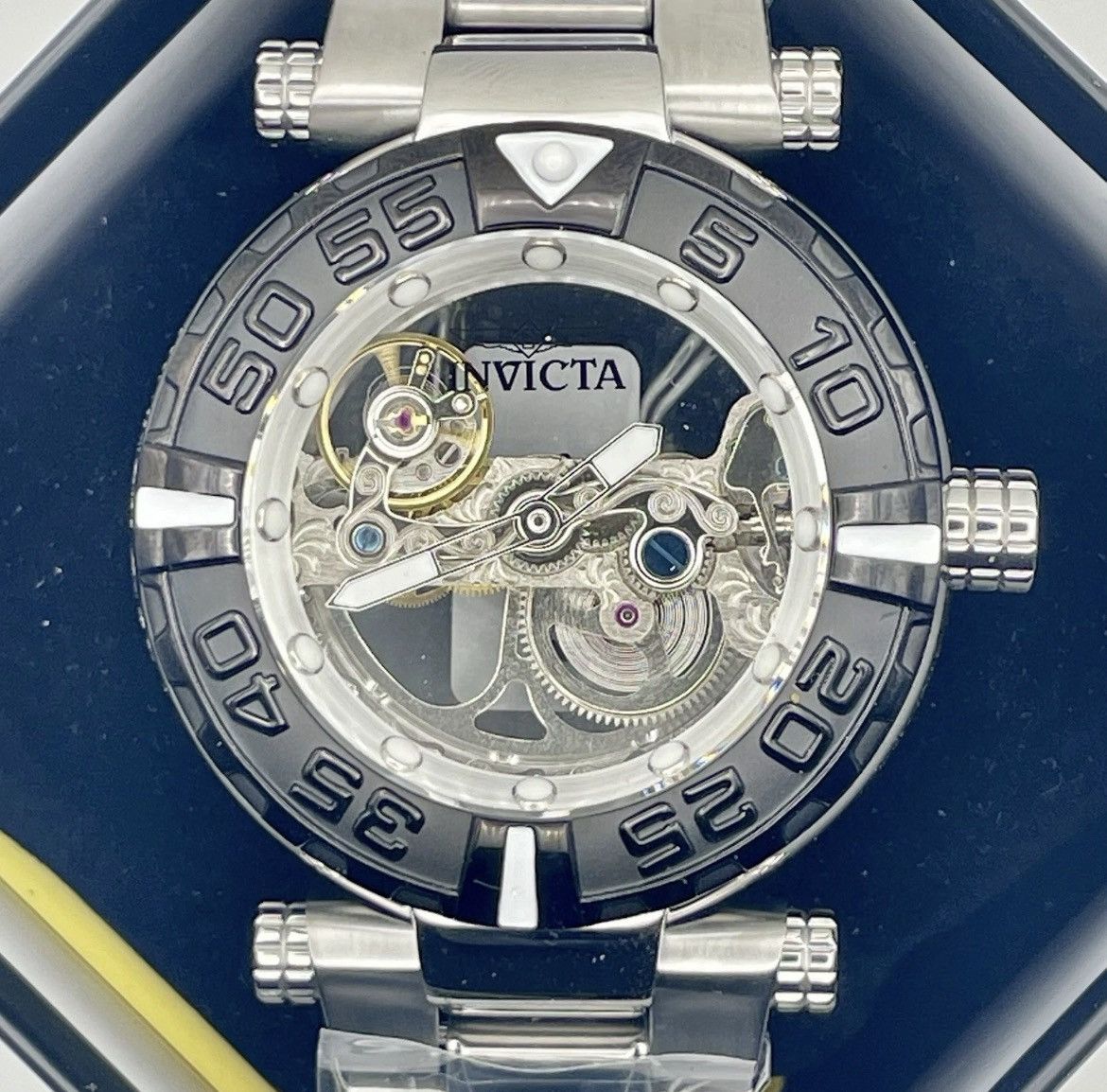 Invicta Invicta Subaqua Nebula 49505 Skeleton Automatic Watch Size 46 - 10 Thumbnail
