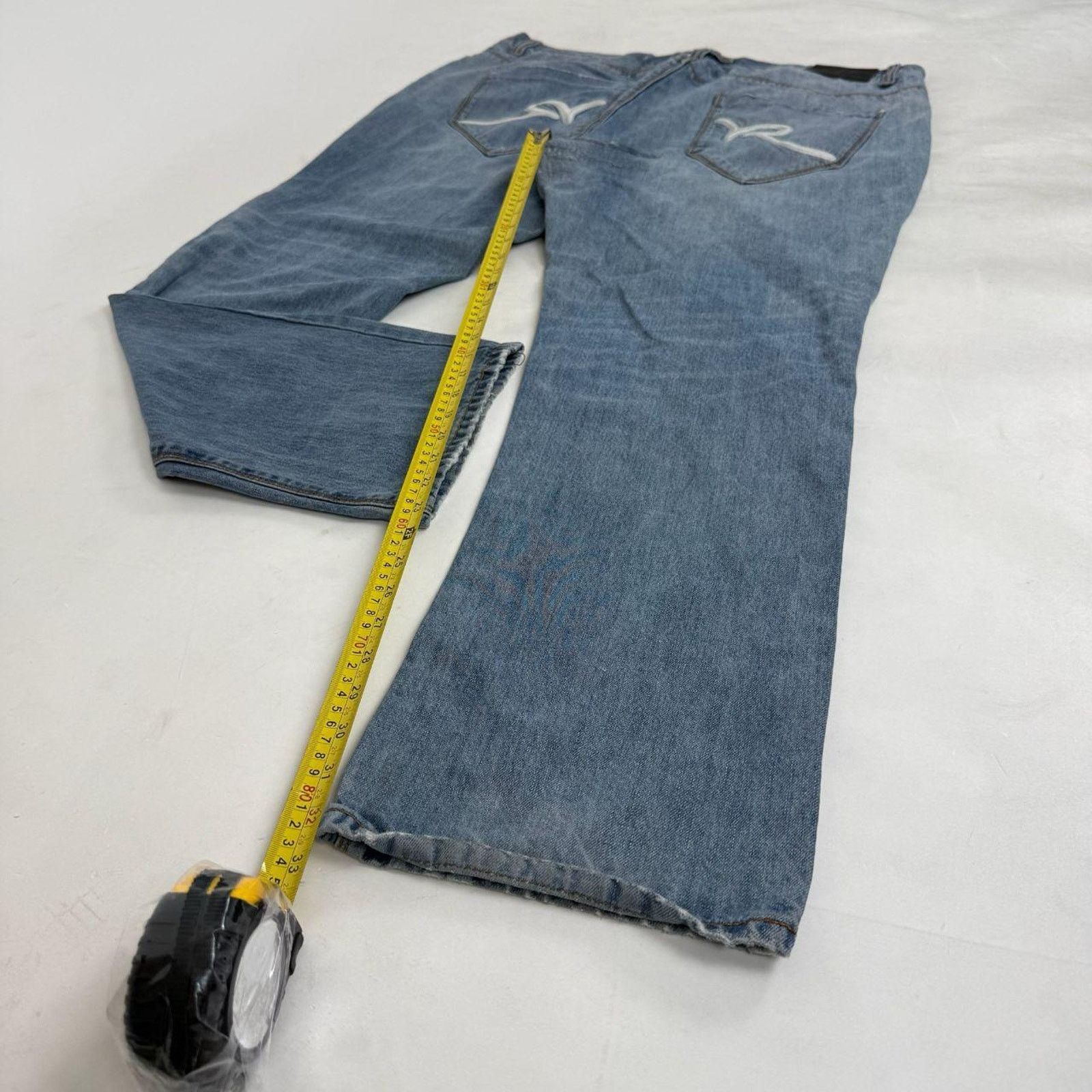 JNCO × Rocawear × Vintage Vintage y2k grunge archive rocawear faded baggy rare jeans Size US 42 / EU 58 - 3 Thumbnail