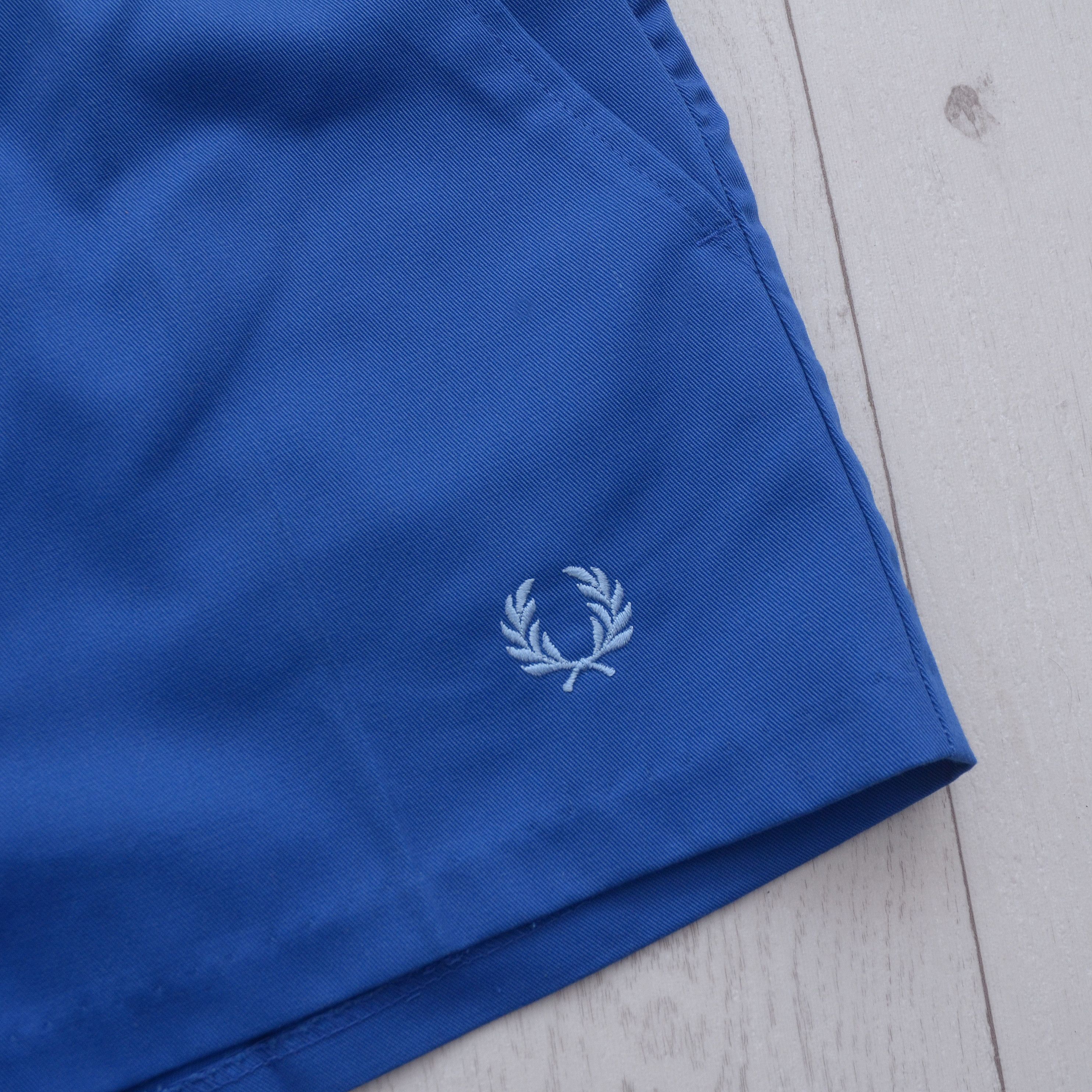 Fred Perry Vintage Fred Perry 90s Men`s Shorts Hooligans Rare Blue sz30 Size US 30 / EU 46 - 5 Thumbnail
