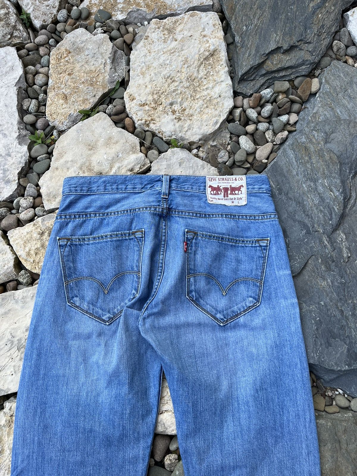 Levi's × Levi's Vintage Clothing × Vintage Vintage Levi’s 504 light blue jeans classic pants trousers Size US 30 / EU 46 - 13 Thumbnail