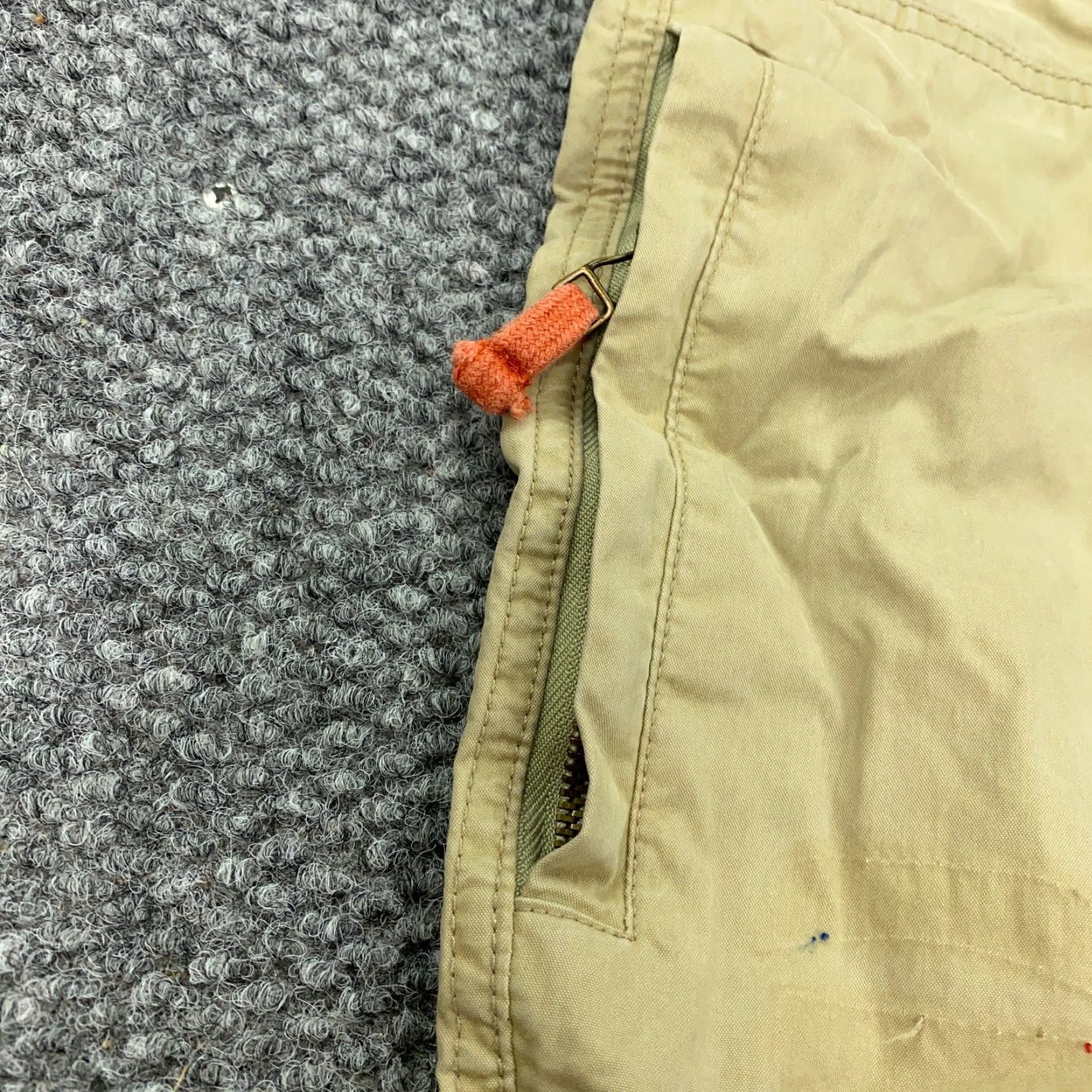 American Eagle Outfitters VINTAGE American Eagle Cargo Pants Mens 36x30 Beige Baggy 90s Grunge Loose Size US 34 / EU 50 - 5 Thumbnail