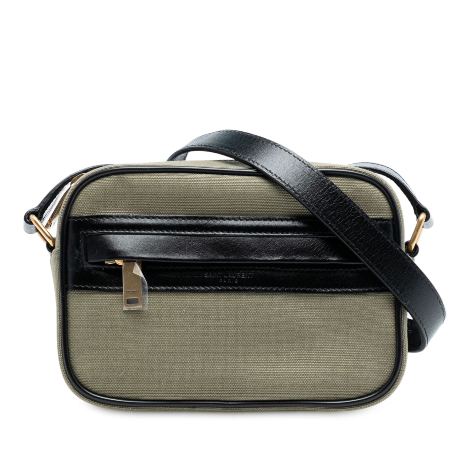 Yves Saint Laurent Yves Saint Laurent Small Canvas Camp Camera Bag Size ONE SIZE - 1 Thumbnail