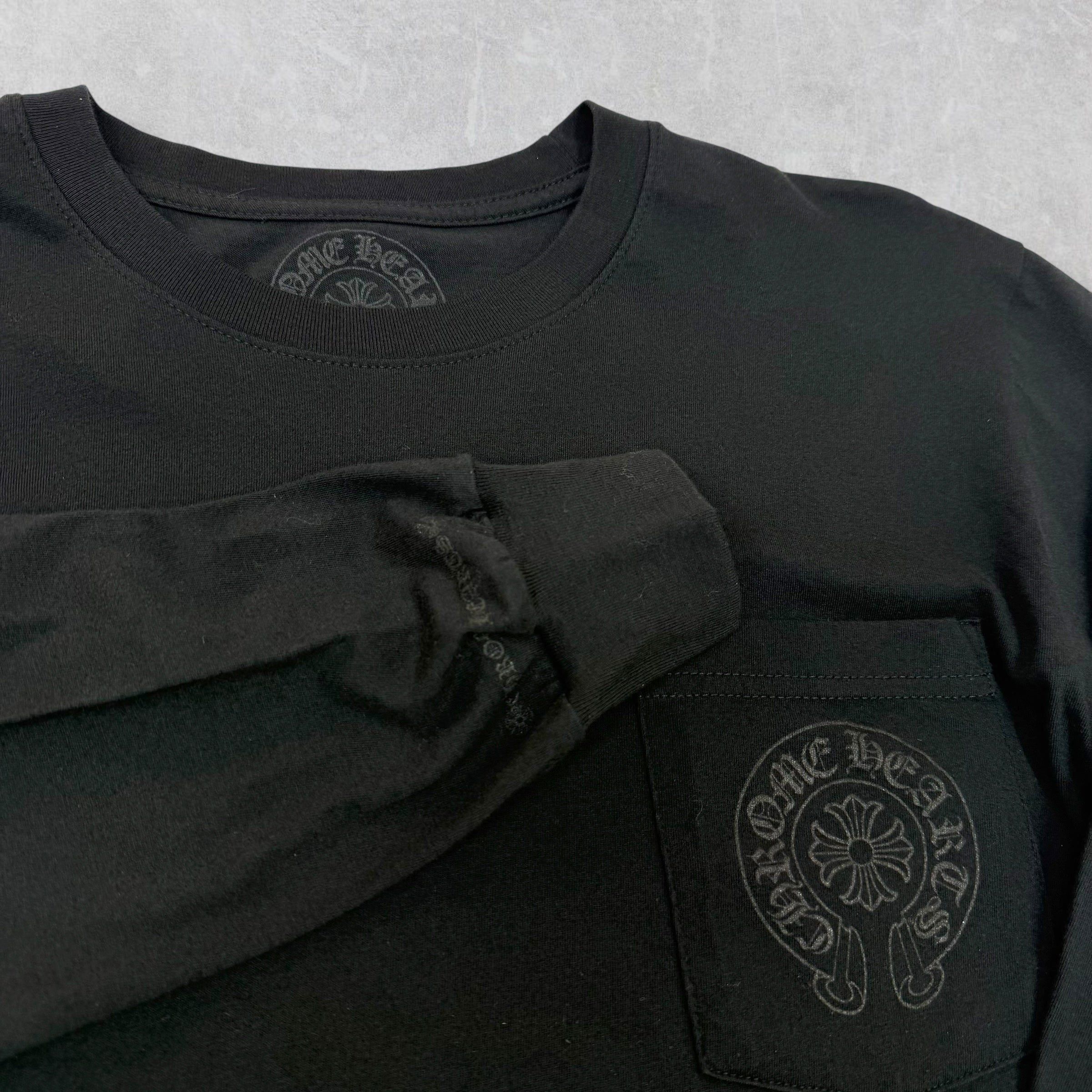 Chrome Hearts Chrome Hearts Black Staff Horseshoe Tee M Size US M / EU 48-50 / 2 - 4 Thumbnail