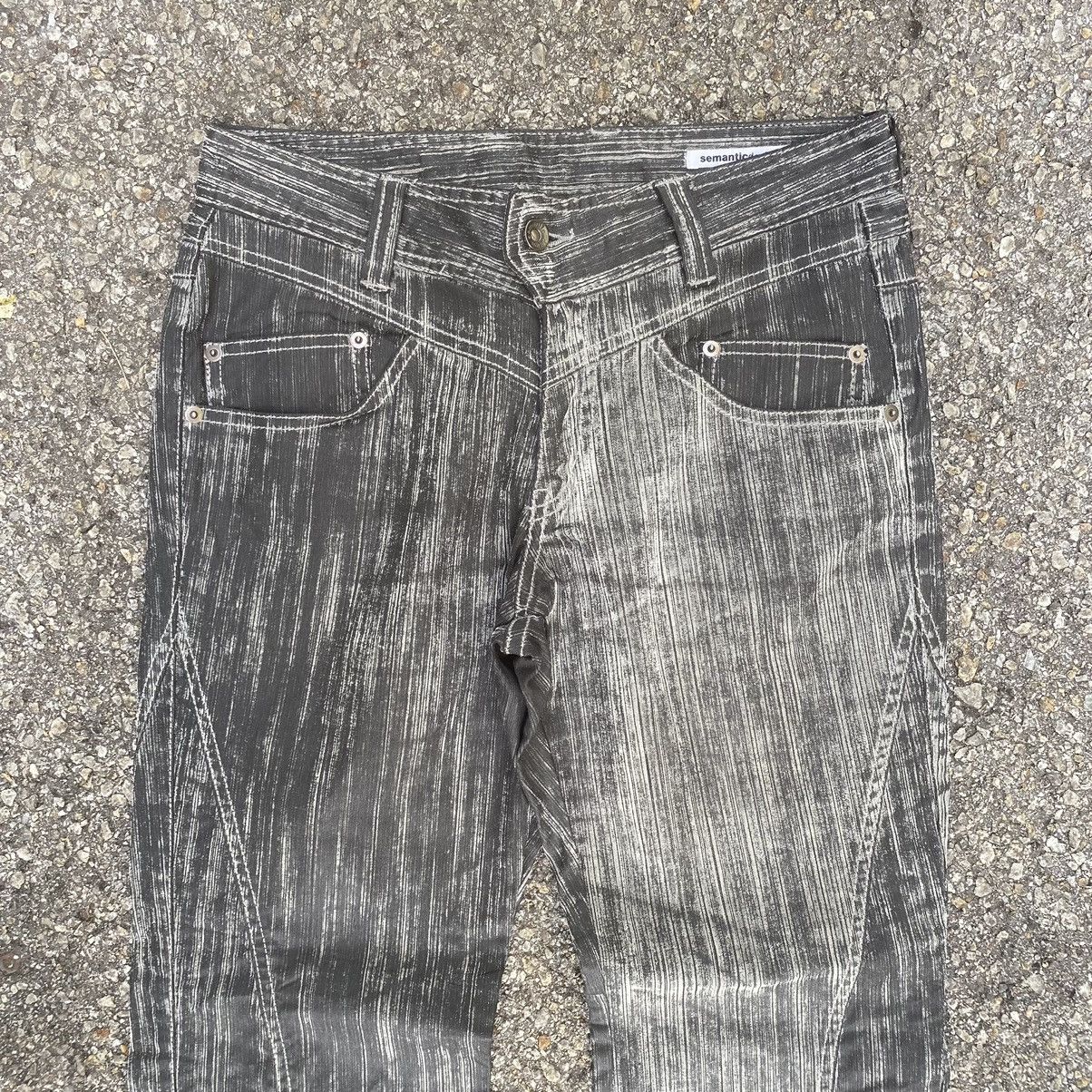 Hysteric Glamour Flare Jeans Semantic Design Low Rise Denim Pants Size US 28 / EU 44 - 3 Thumbnail