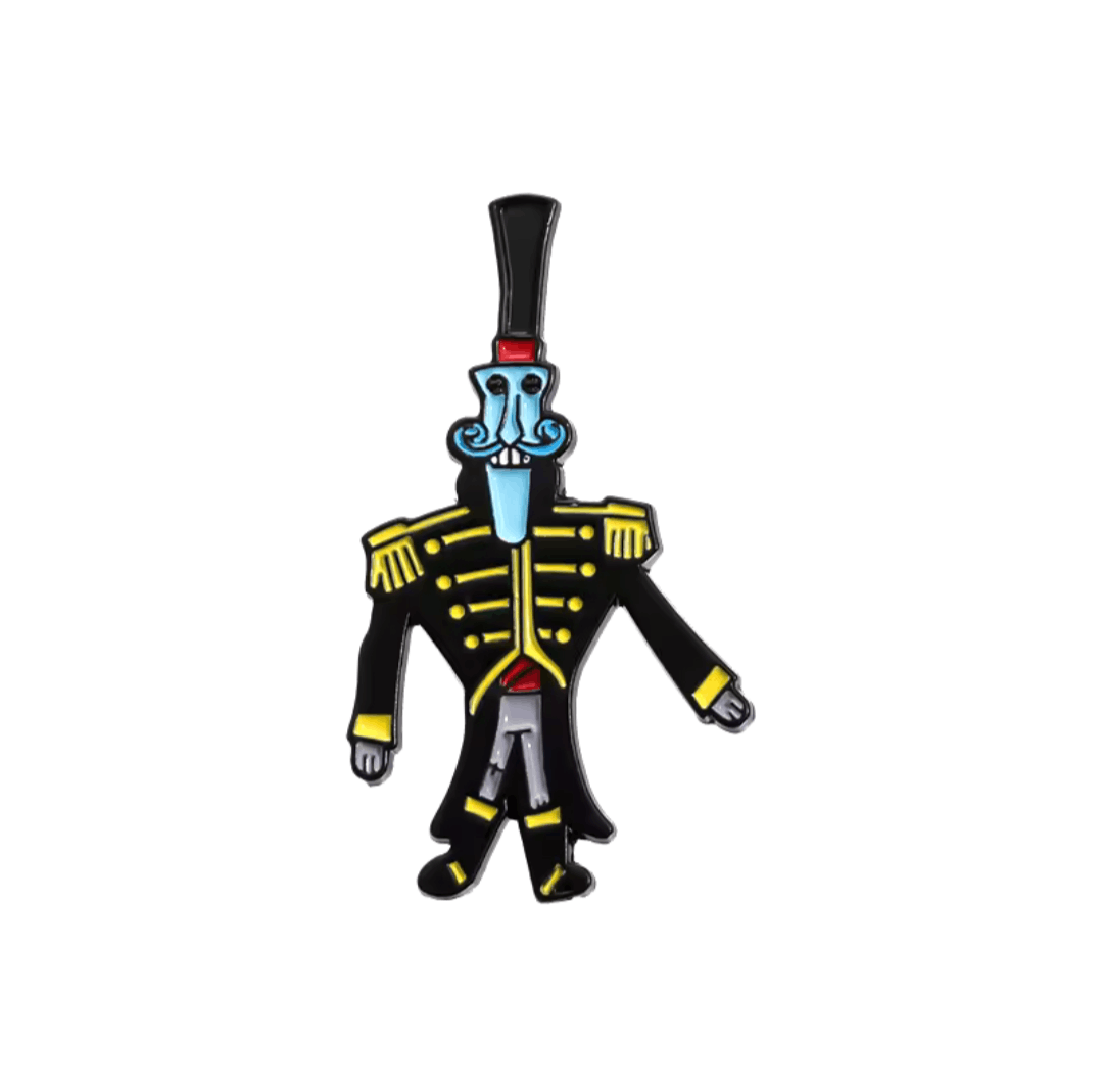 Japanese Brand CORALINE - MR. BOBINSKY Enamel Lapel Metal Pin NEW Size ONE SIZE - 1 Thumbnail