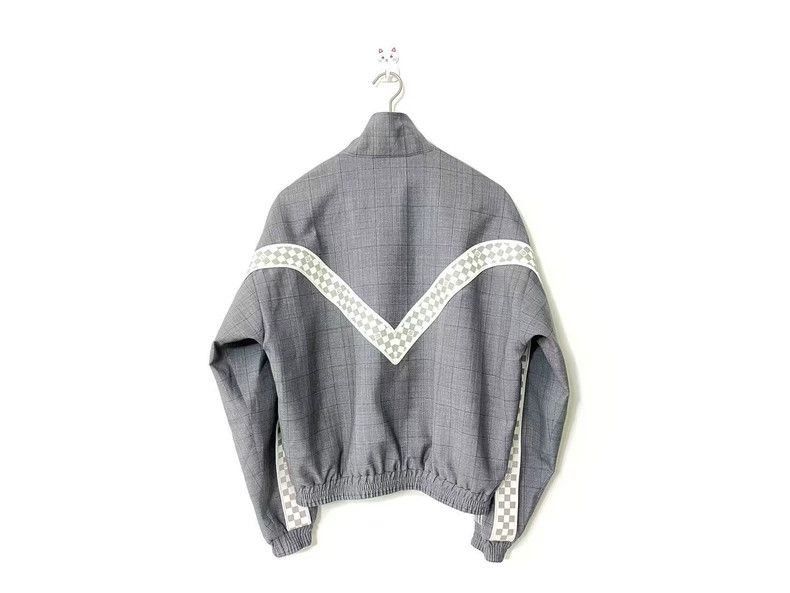 Louis Vuitton Louis Vuitton Louis Vuitton Gray Wool Check Jacket-2506 Size US M / EU 48-50 / 2 - 2 Thumbnail