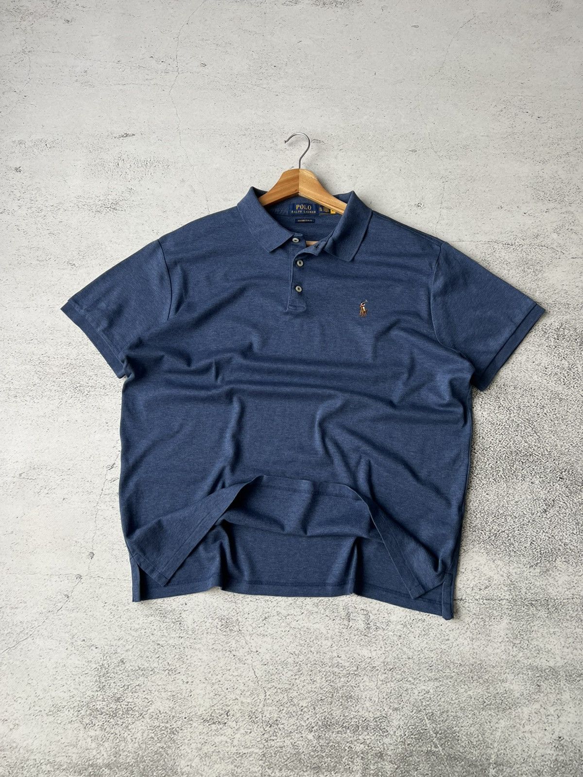Polo Ralph Lauren 💙 Ralph Lauren Navy Polo Shirt XL – Embroidered Logo Size US XL / EU 56 / 4 - 1 Thumbnail
