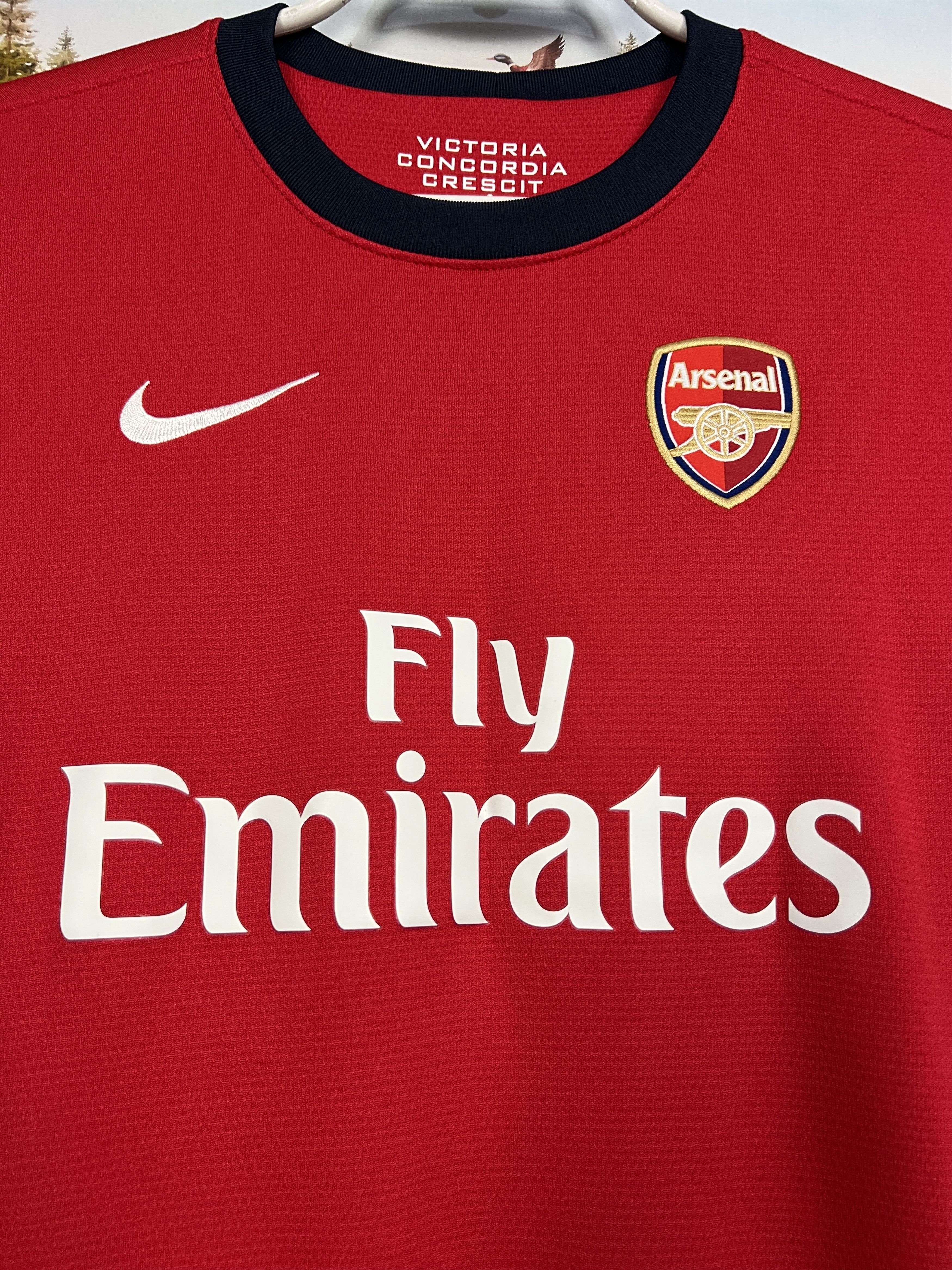 Nike Arsenal Home football shirt 2012 #5 Vermaelen Nike Boys 12 Size US XS / EU 42 / 0 - 3 Thumbnail