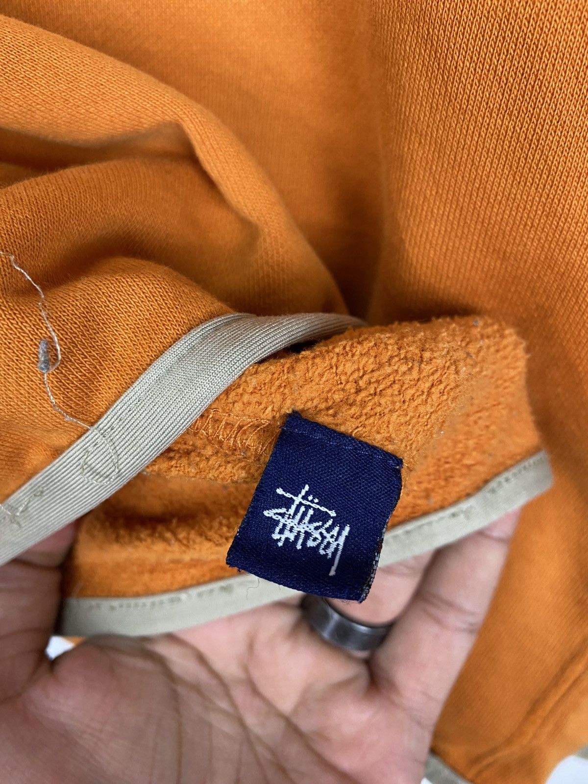 Stussy Stussy big hole distress style sweater Size US L / EU 52-54 / 3 - 13 Thumbnail