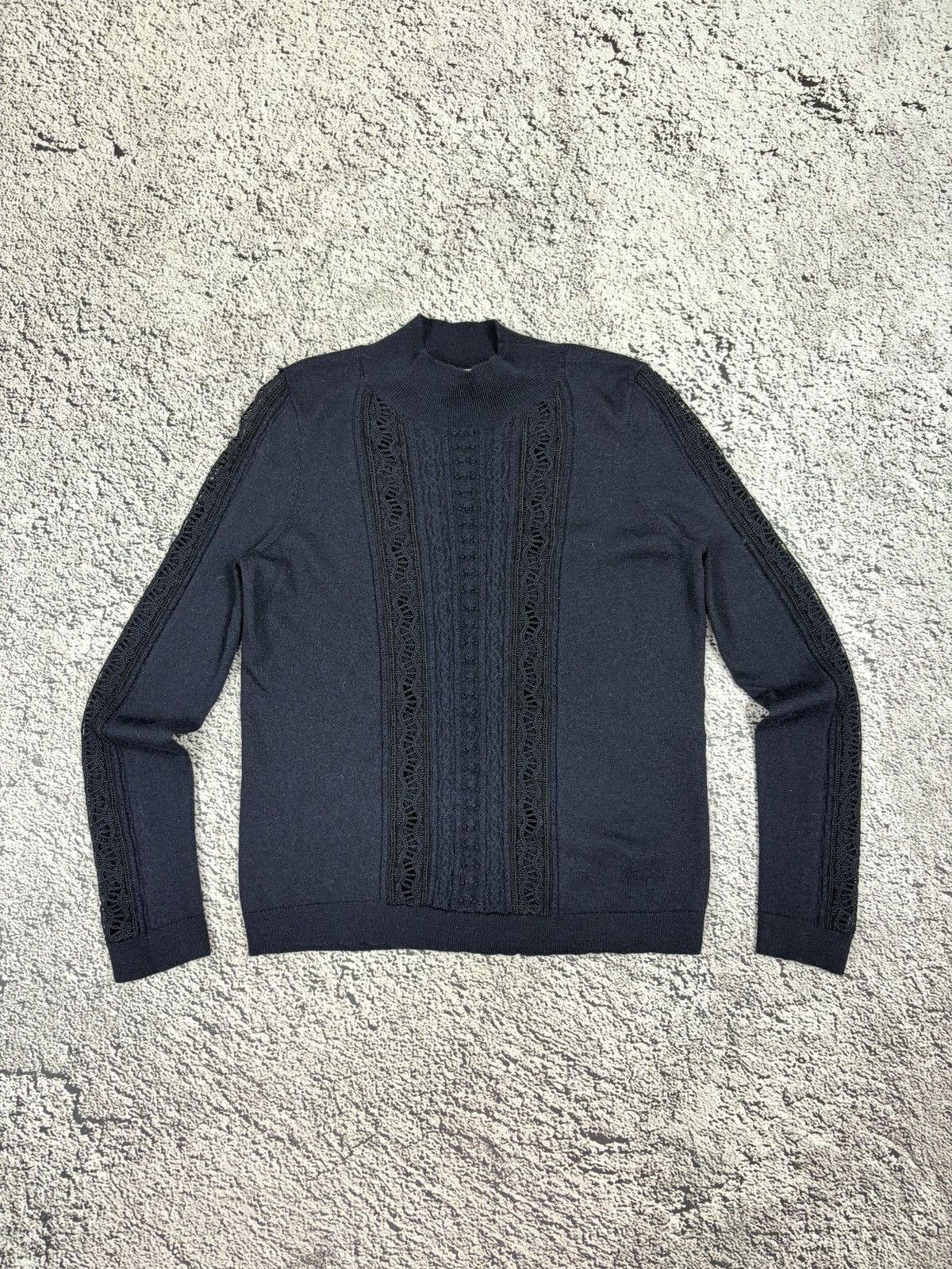 Sezane Sézane Janis Laine Merino Manches Longues Pull Tricot Size M / US 6-8 / IT 42-44 - 2 Thumbnail