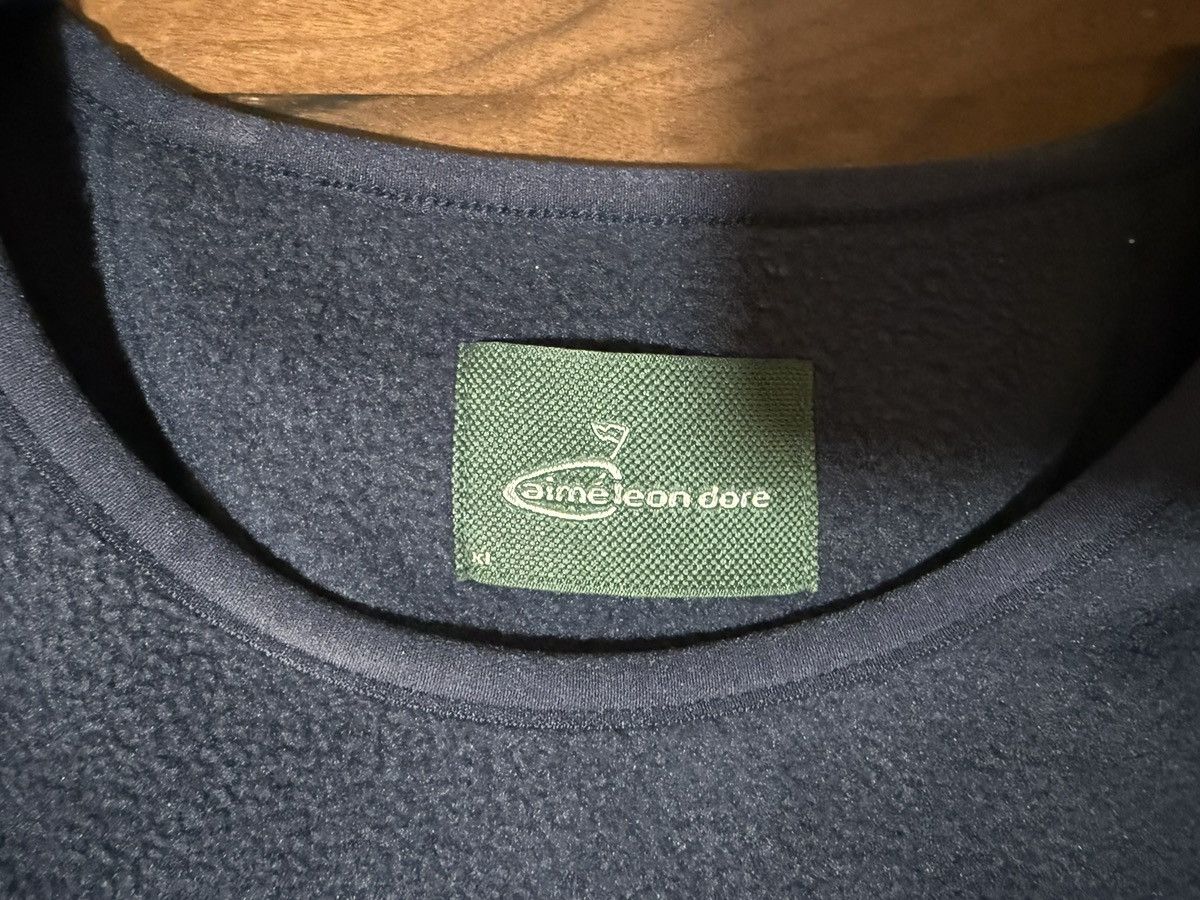 Aime Leon Dore Aime Leon Dore ALD Golf Fleece Navy Blazer Logos Size XL Size US XL / EU 56 / 4 - 4 Thumbnail