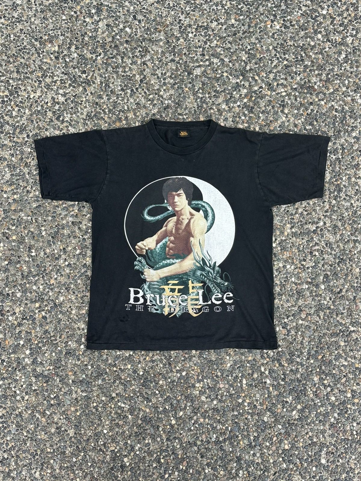 Iron Maiden × Vintage Vintage 90s Bruce Lee tee Size US L / EU 52-54 / 3 - 1 Thumbnail