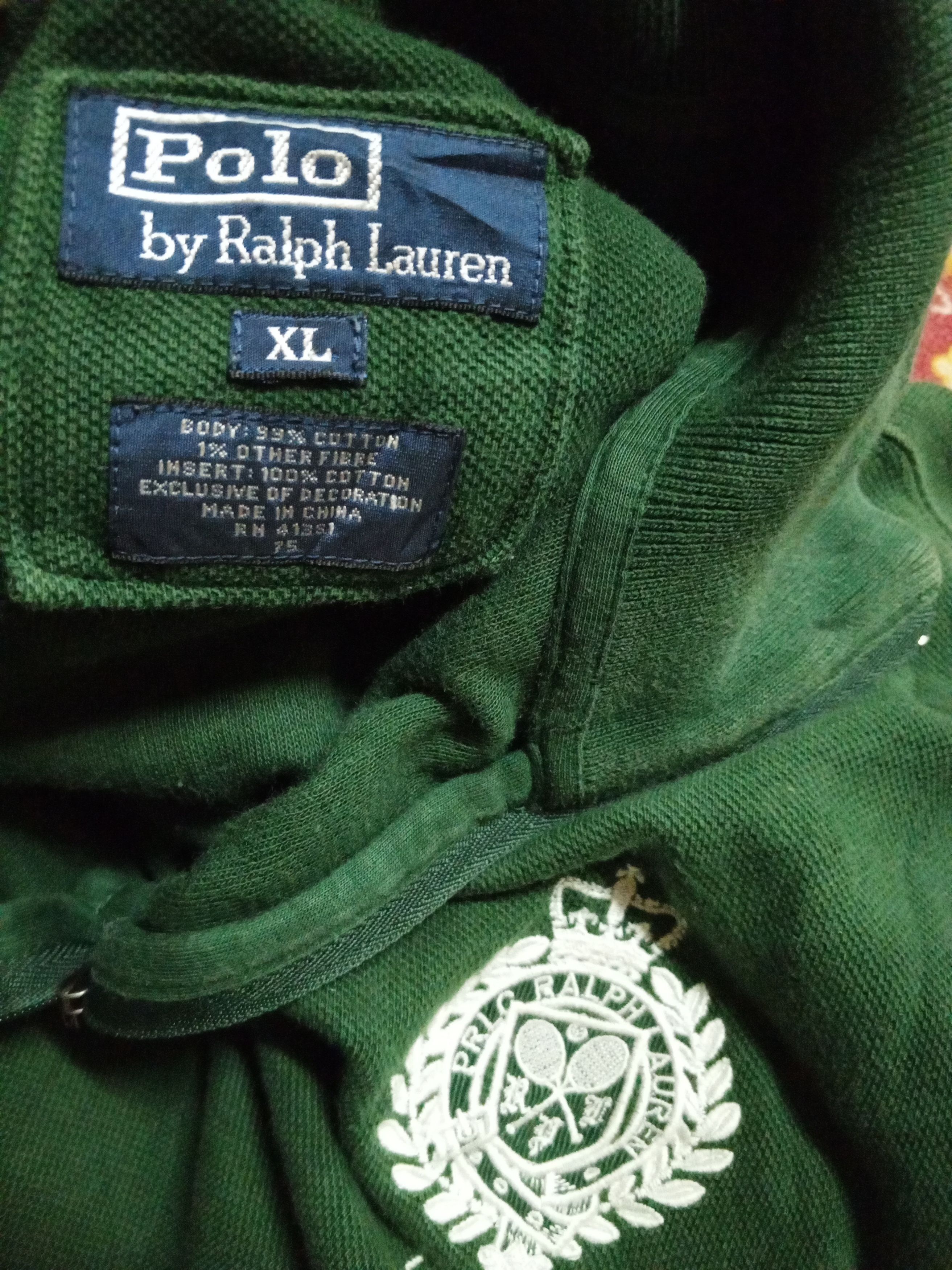 Polo Ralph Lauren HALFZIP POLO RALPH LAUREN LAWN TENNIS Size US XXL / EU 58 / 5 - 9 Thumbnail