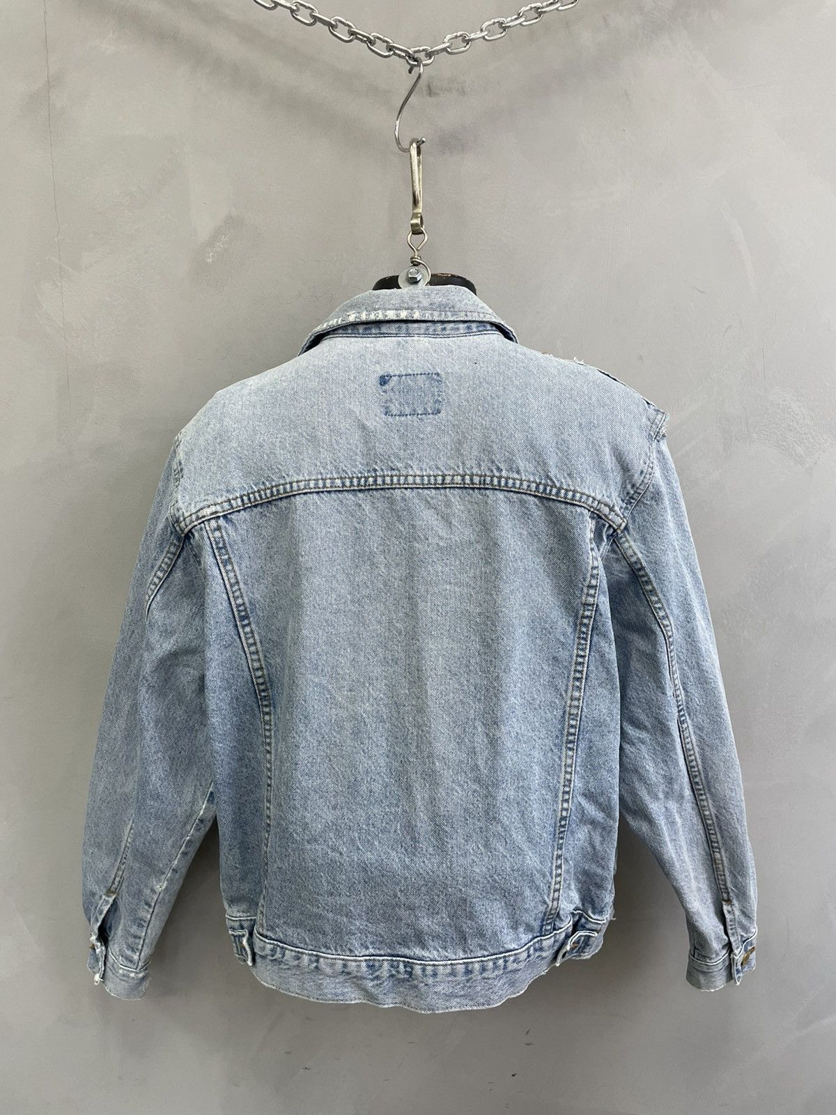 Lee Lee blue denim raiders jacket classic trucker jacjet faded Size US L / EU 52-54 / 3 - 10 Thumbnail