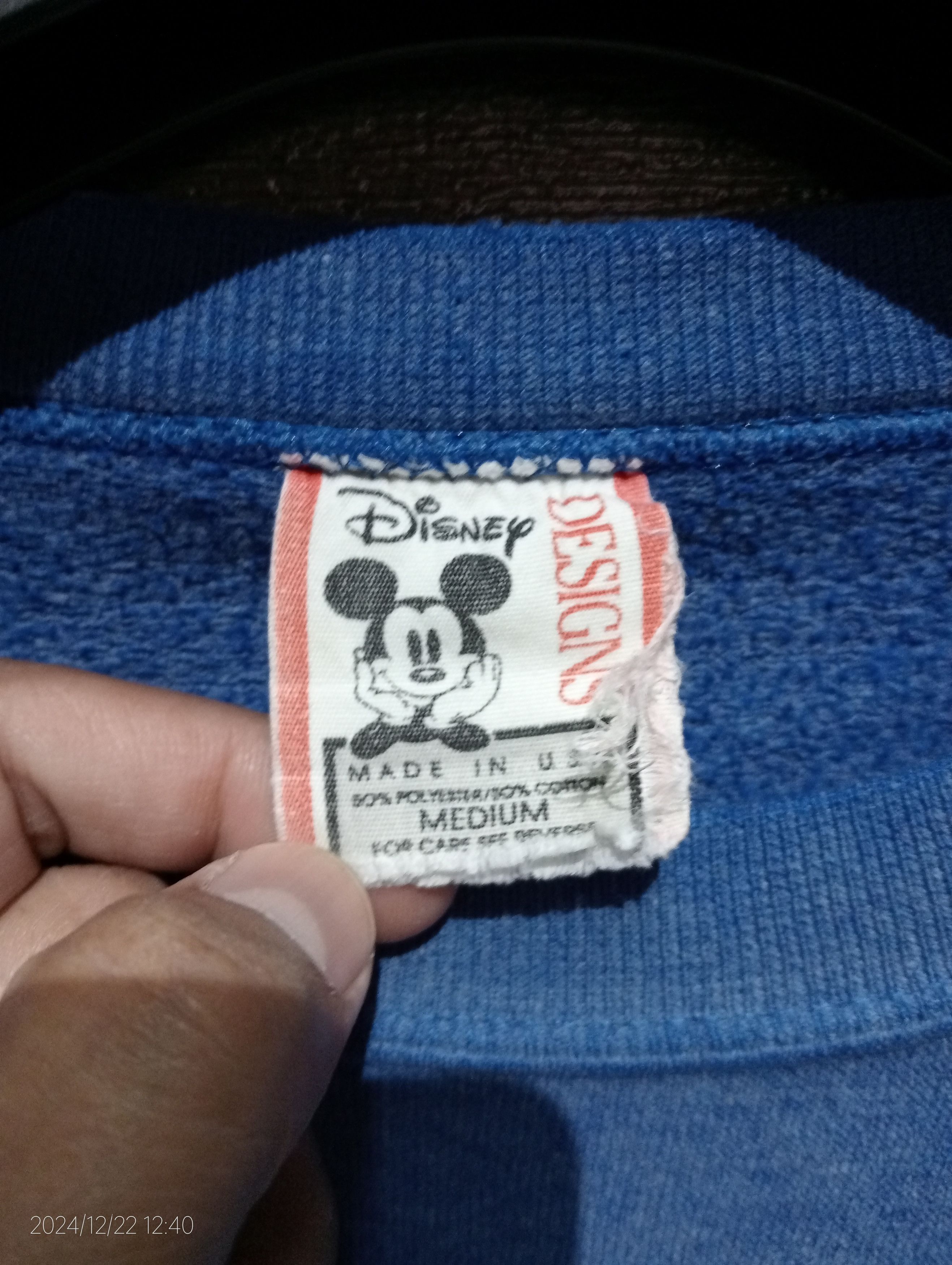 Disney Vintage '90s Disney Designs Mickey Crewneck Sweatshirt USA Size US M / EU 48-50 / 2 - 2 Thumbnail