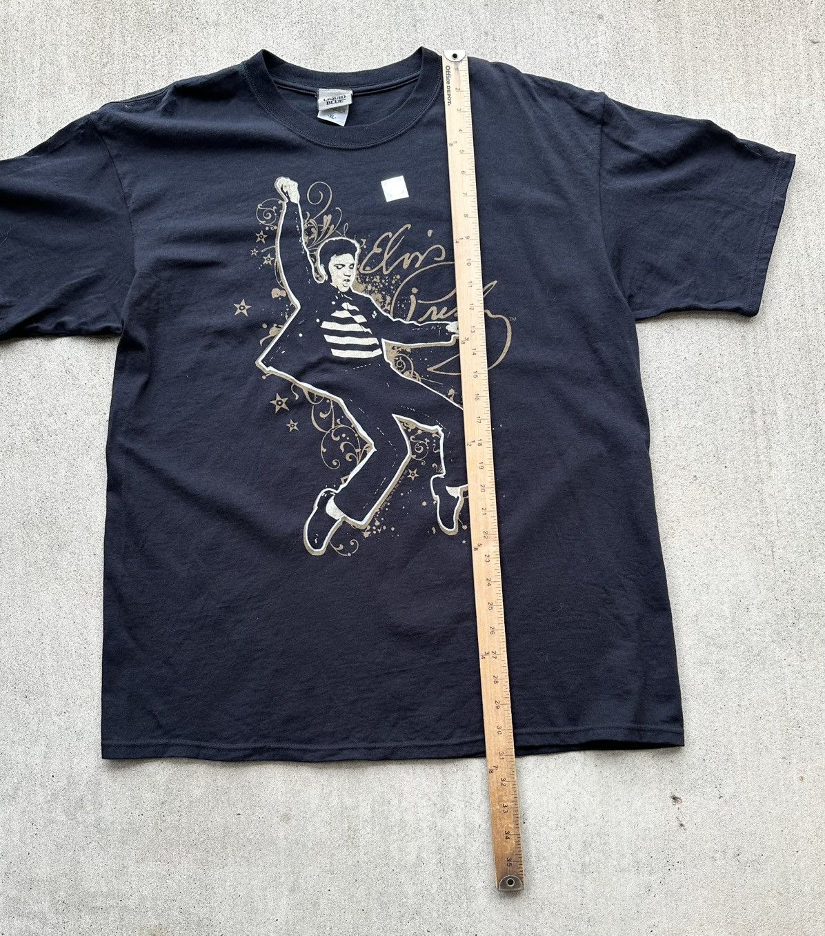 Band Tees × Liquid Blue × Vintage Vintage Elvis Presley T Shirt Liquid Blue Y2K Deadstock Size US XL / EU 56 / 4 - 5 Thumbnail