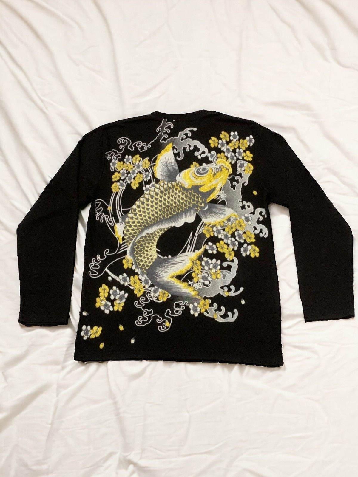 Bullet Noise × Hysteric Glamour Bullet Noise Sukajan Yakuza Tattoo Glitter Iconic Fish Tees Size US XL / EU 56 / 4 - 1 Thumbnail
