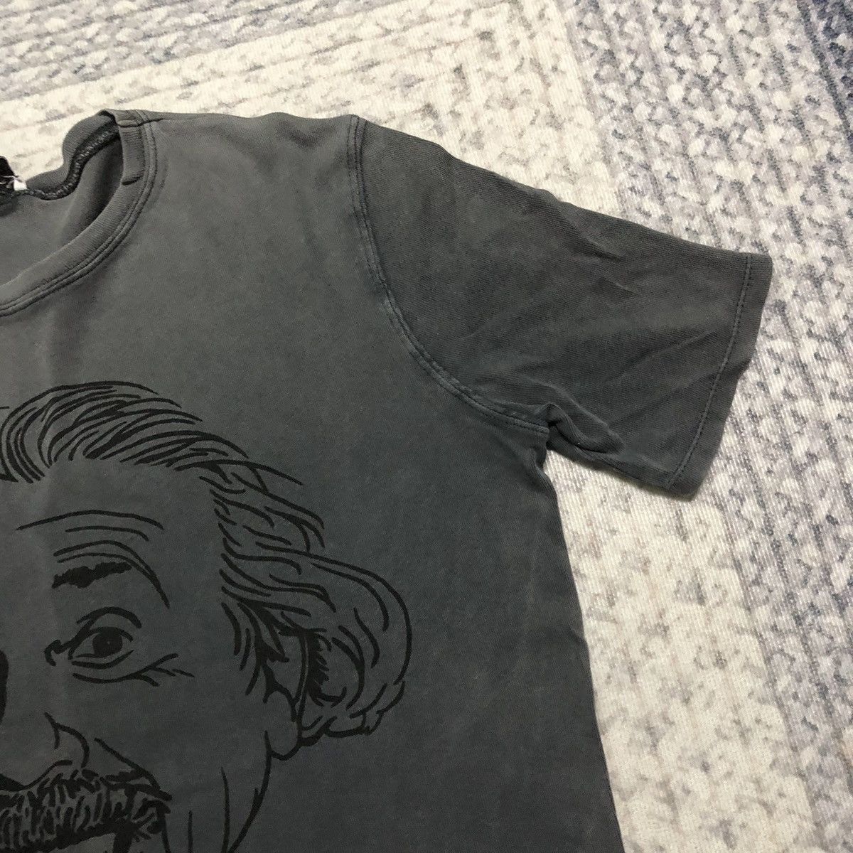 Vintage × Zara Rare Sunfaded Zara X Albert Einstein Tees Size US S / EU 44-46 / 1 - 6 Thumbnail