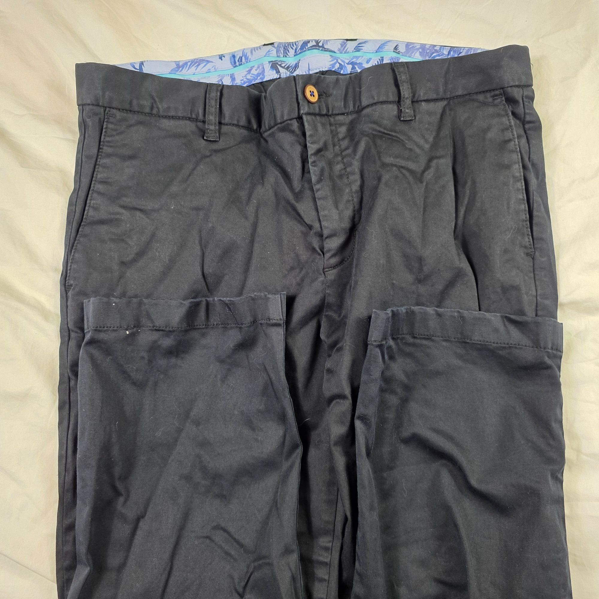 Tommy Bahama Tommy Bahama Mens Size 36x30 Black Casual Pants Walking Outd Size US 36 / EU 52 - 3 Thumbnail