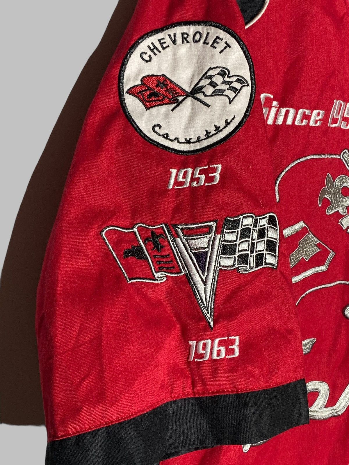 JH Design Vintage JH Design Chevrolet Corvette Racing Shirt F1 Vibes Size US L / EU 52-54 / 3 - 7 Thumbnail