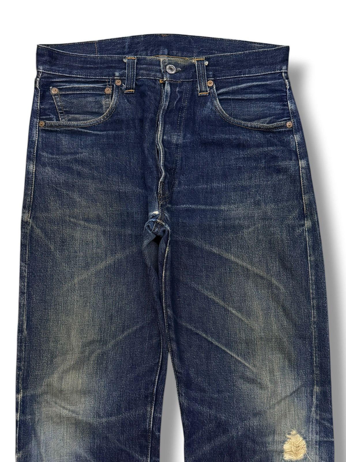 Levi's Vintage Clothing Vintage 90s Levi’s LVC 501XX (1947 Repro) Big E U.S.A | W31 Size US 31 - 4 Thumbnail