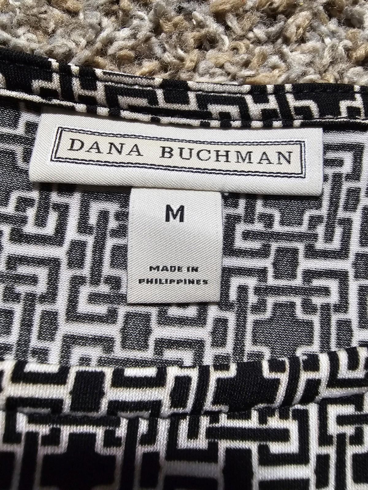 Other Dana Buchman Black Geometric Dress Medium Size M / US 6-8 / IT 42-44 - 3 Thumbnail