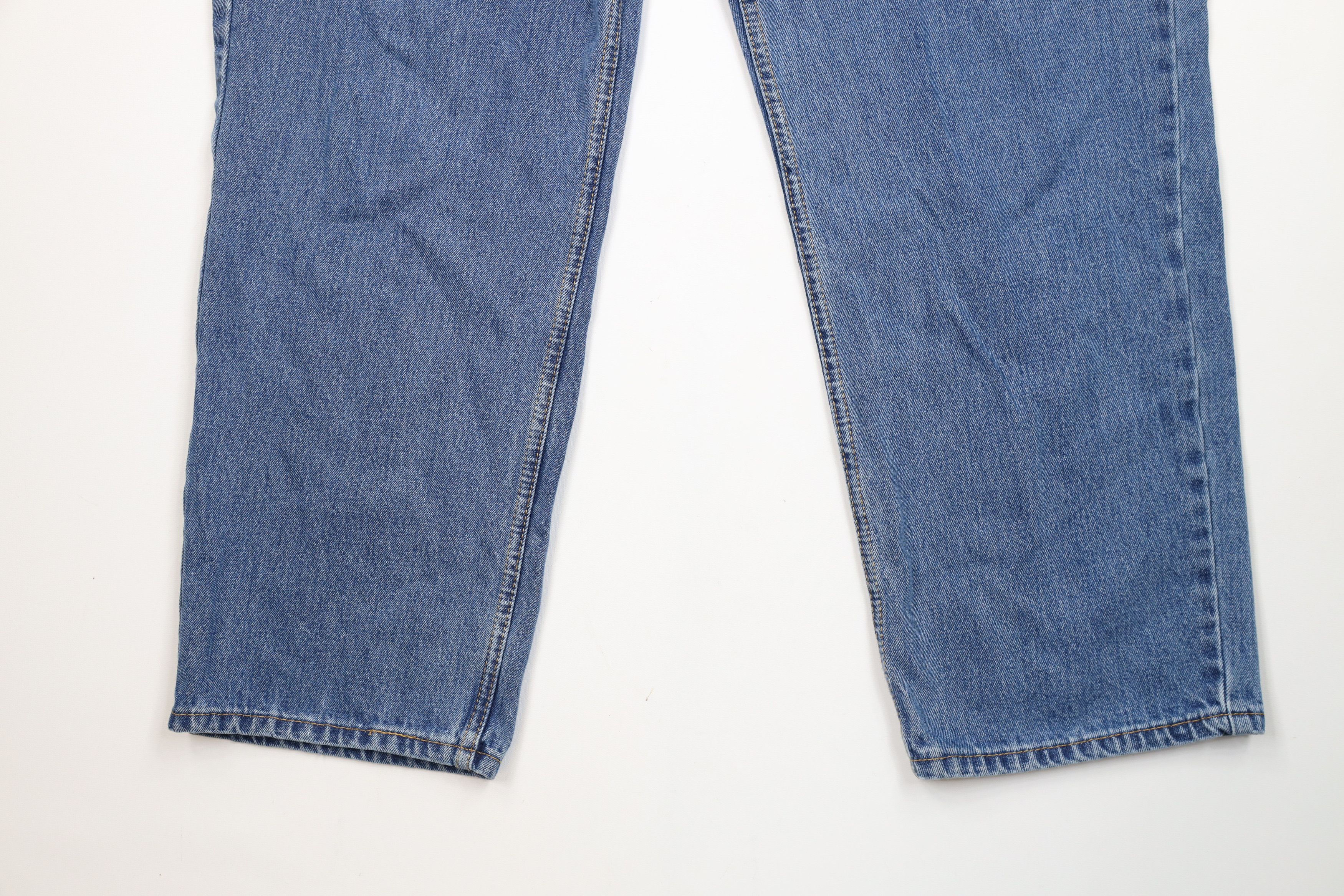 Levi's Vintage Y2K Levis 550 Relaxed Fit Denim Jeans Blue Cotton Size US 40 / EU 56 - 4 Thumbnail