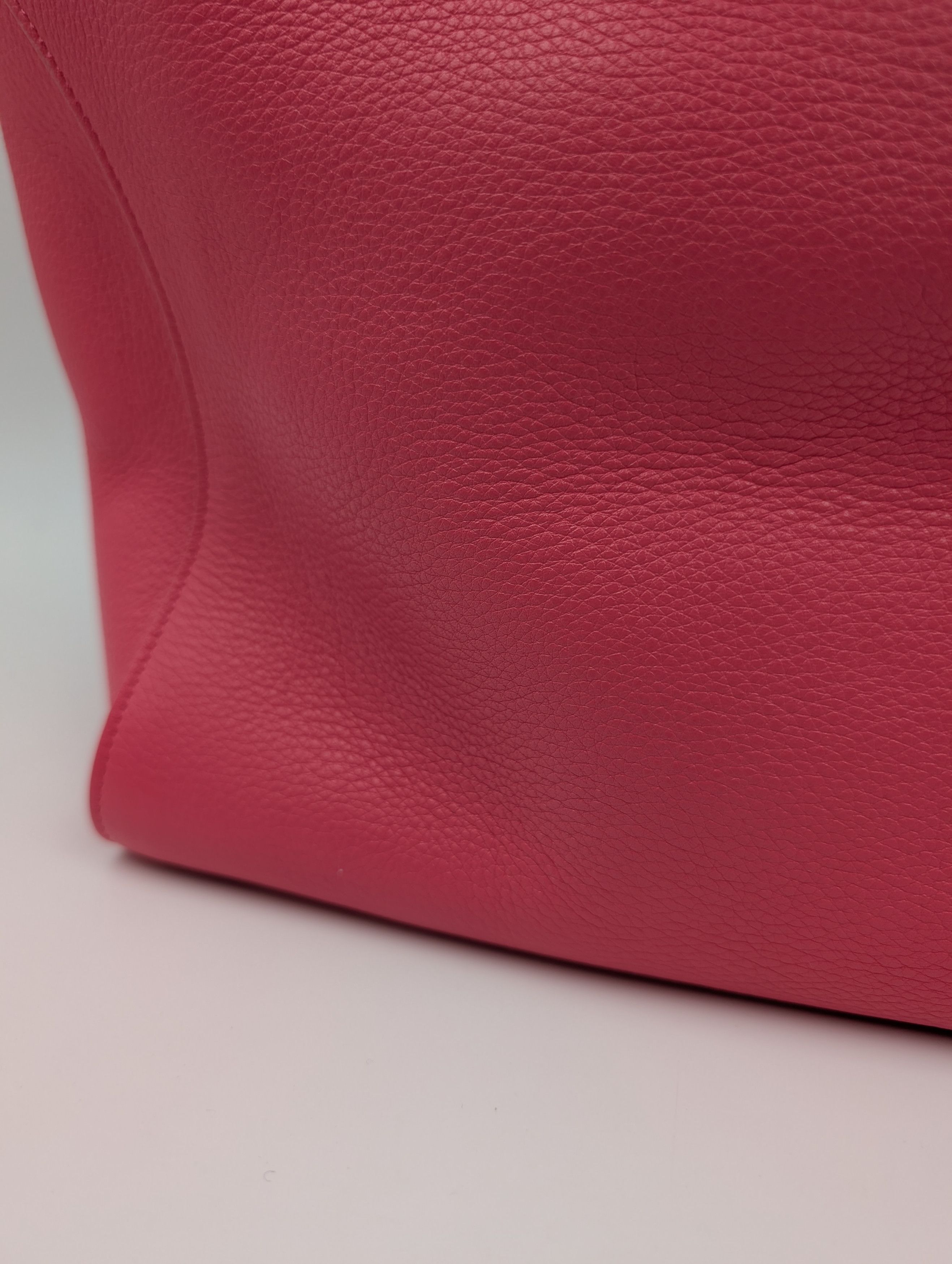 Roger Vivier Pink Grained Leather Cabas Pilgrim De Jour Satchel Size ONE SIZE - 8 Thumbnail