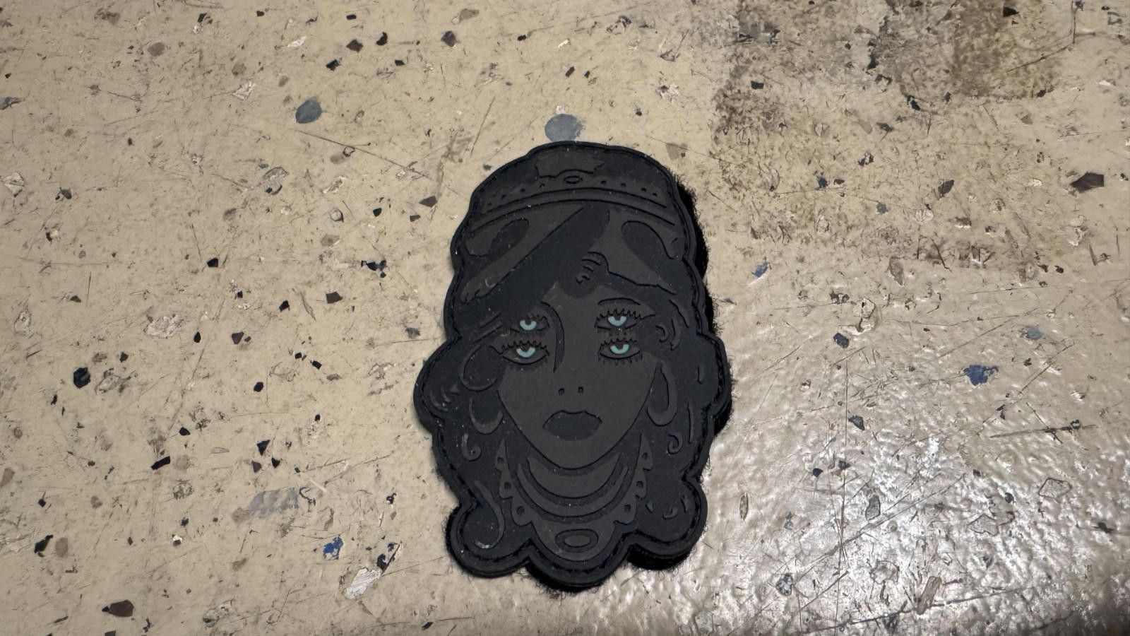 Other WRMFZY FULL SIZE GYPSY PATCH BLACK & GREEN WITH GLOW EYES Size ONE SIZE - 1 Thumbnail