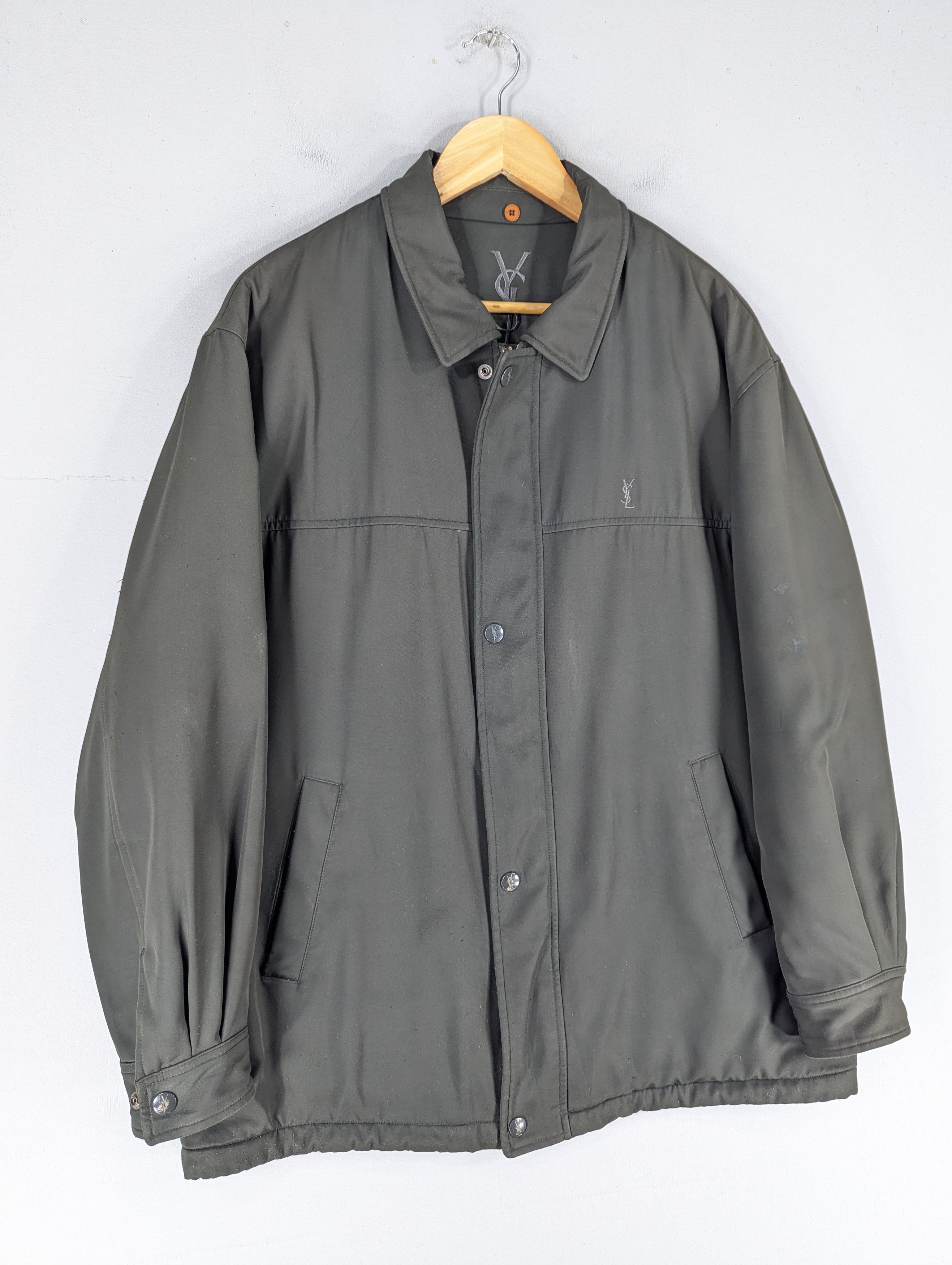 Yves Saint Laurent Vintage Yves saint Laurent YSL Fleece Lined Jacket Size US L / EU 52-54 / 3 - 3 Thumbnail