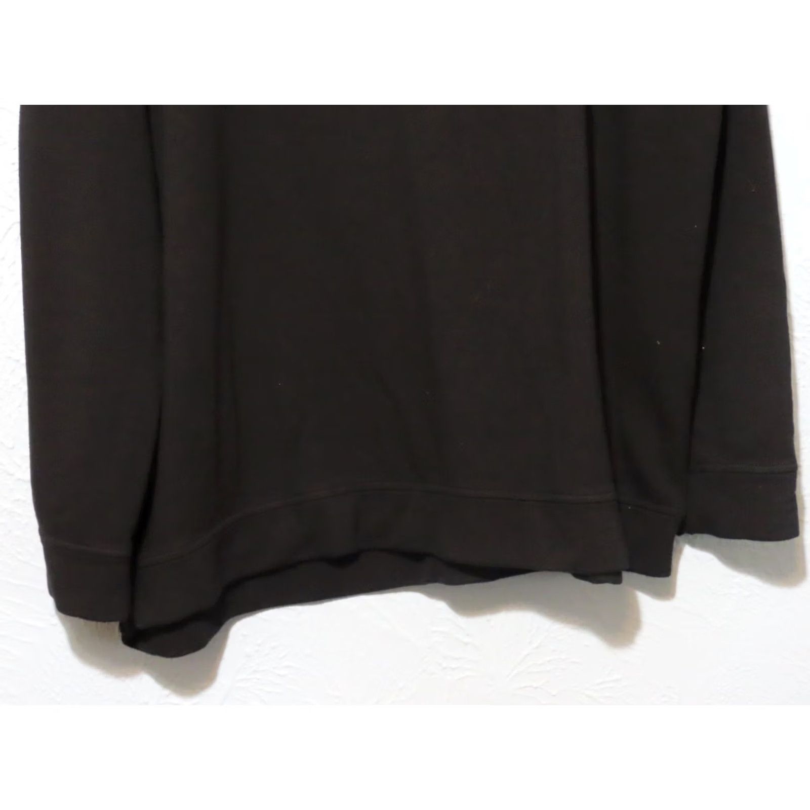 Orvis Orvis Womens XL Black Fleece Lined Pullover Sweatshirt Relaxed Fit Crew Neck Long Sleeve Logo Size XL / US 12-14 / IT 48-50 - 2 Thumbnail