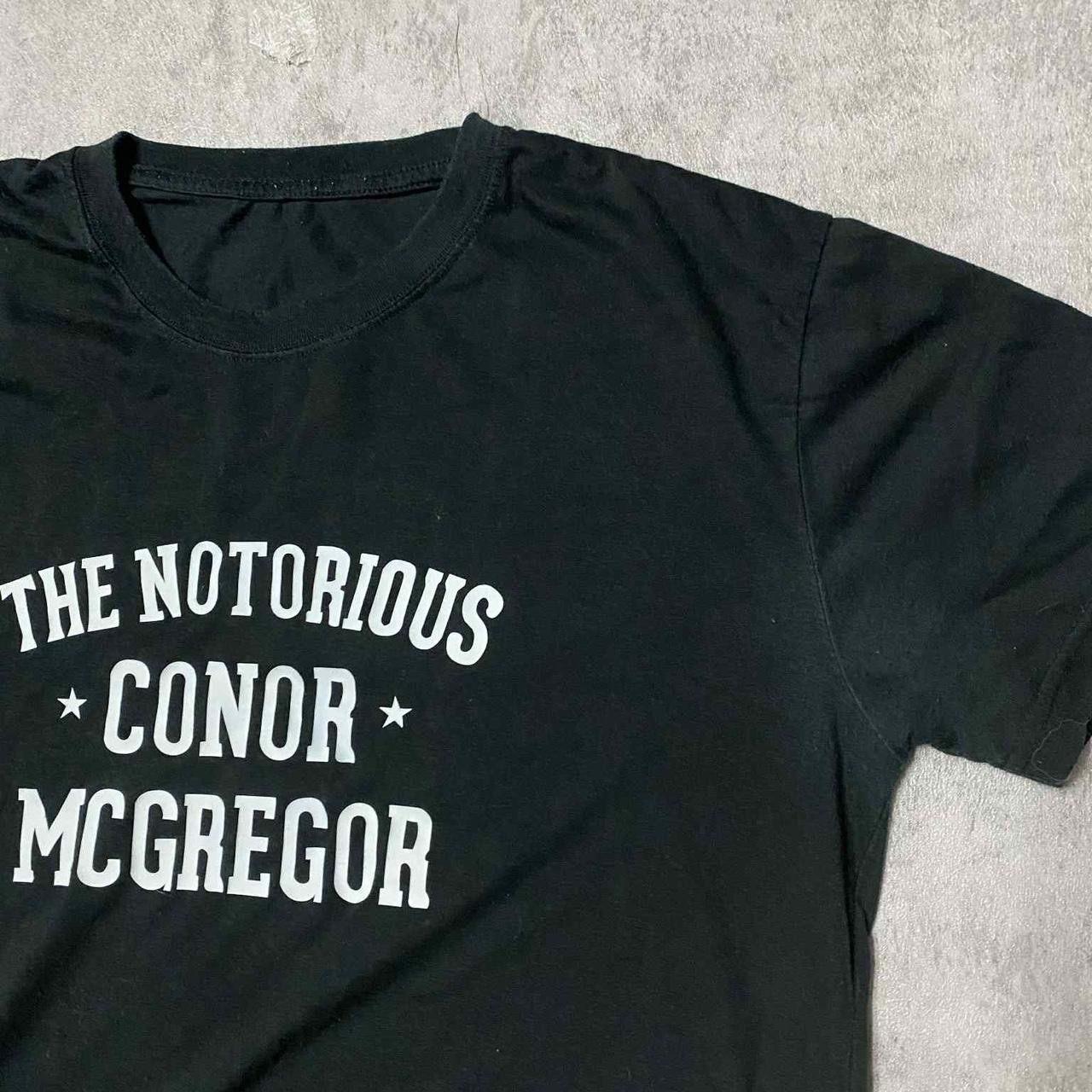 Other Conor McGregor Notorious black cotton T-shirt #UFC Size US M / EU 48-50 / 2 - 5 Thumbnail