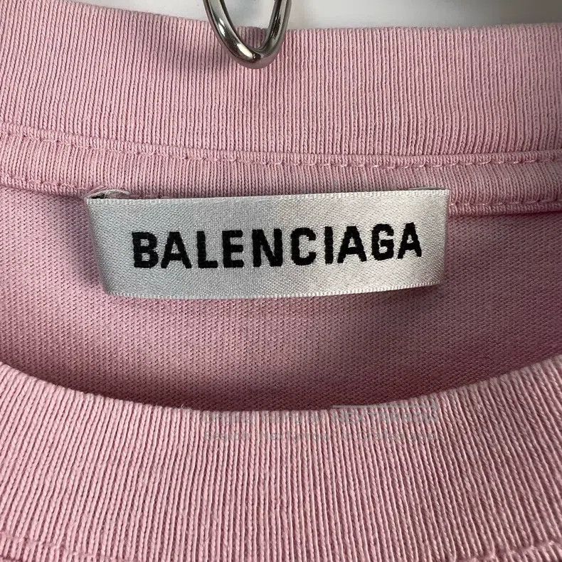 Balenciaga Balenciaga Pink CREW letter printed round-neck T-shirt Size US S / EU 44-46 / 1 - 4 Thumbnail