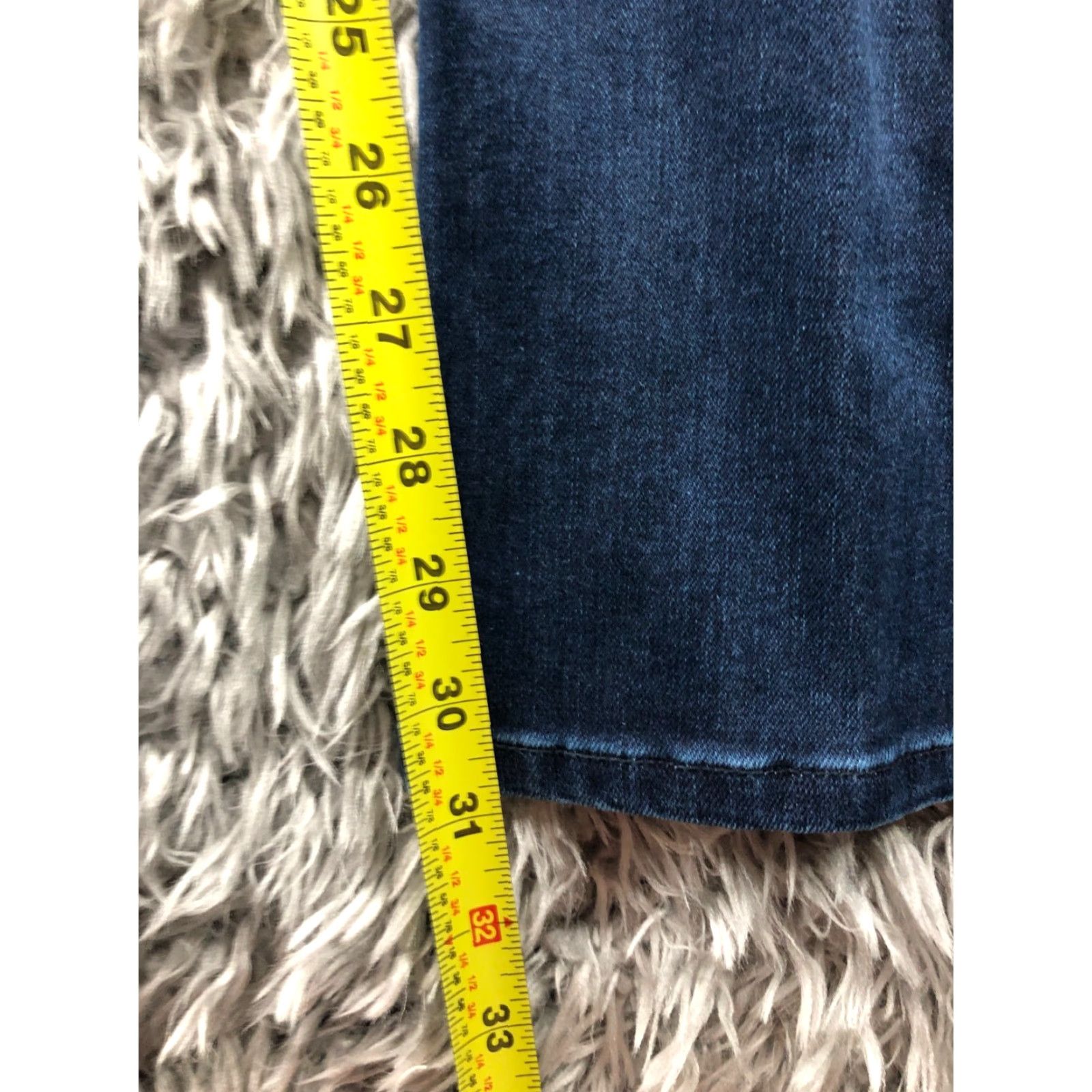 Calvin Klein Calvin Klein RCKR Kick Jeans Size 4 Womens Dark Wash Blue Denim Bootcut 5-Pocket Regular Comfort Pockets Size 27" / US 4 / IT 40 - 3 Thumbnail