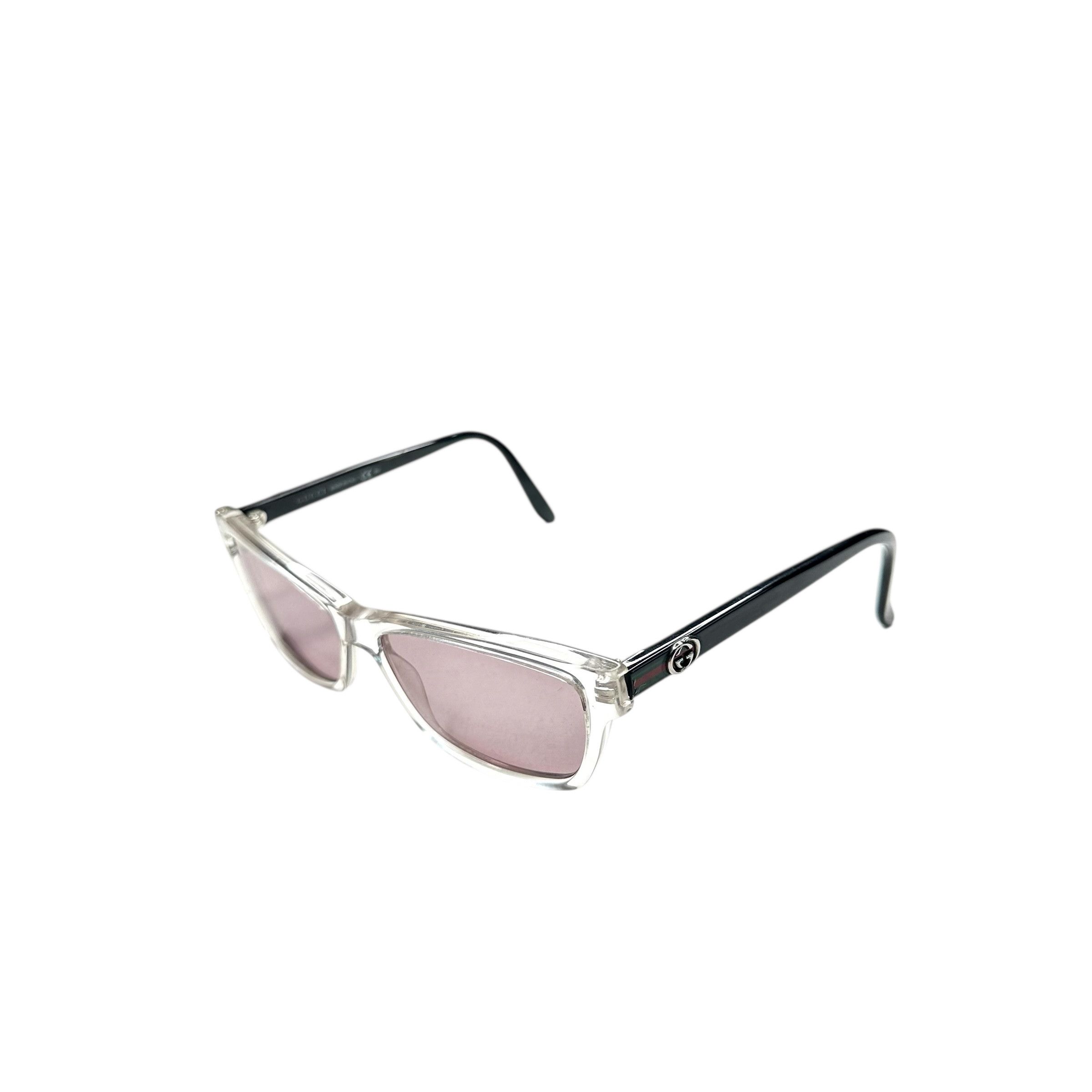 Gucci Gucci Wayfarer Transparent GG Sunglasses Size ONE SIZE - 1 Thumbnail