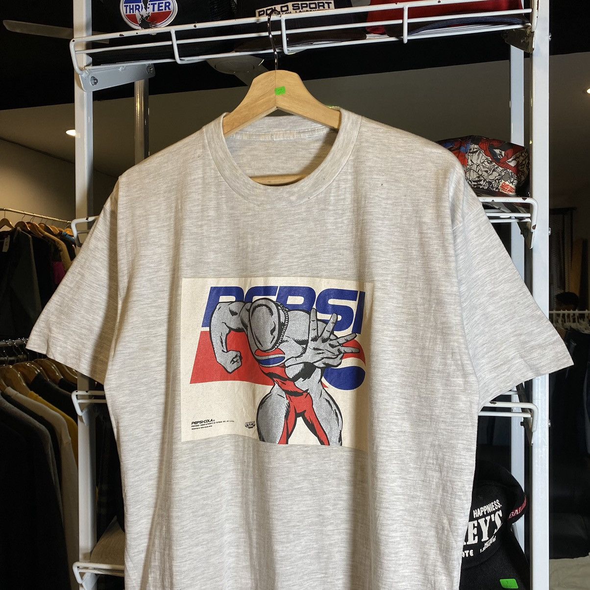 Coca Cola VINTAGE RARE‼️Pepsi Cola “Pepsi Man” Tee Size US L / EU 52-54 / 3 - 3 Thumbnail