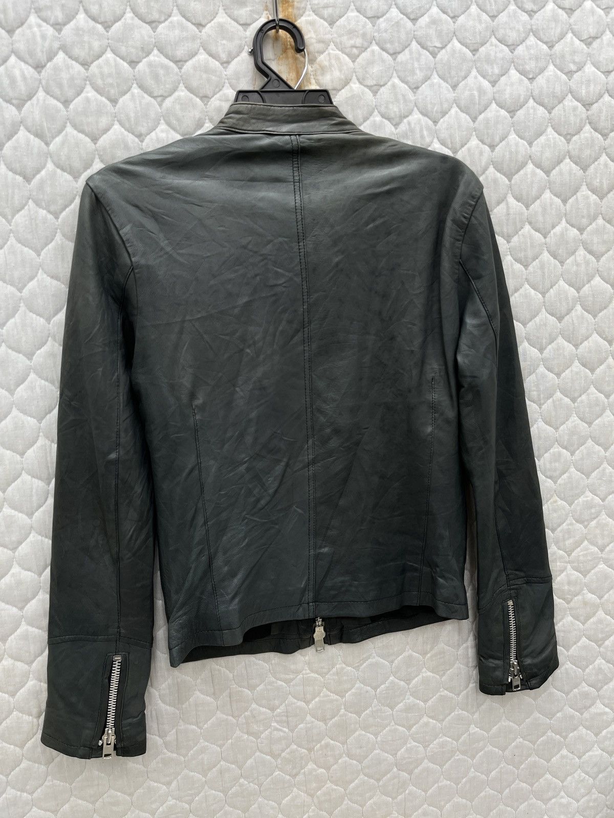 Japanese Brand 🔥🔥🔥STEALS MURDER LICENSE CAFE RACER LEATHER JACKET Size S / US 4 / IT 40 - 5 Thumbnail
