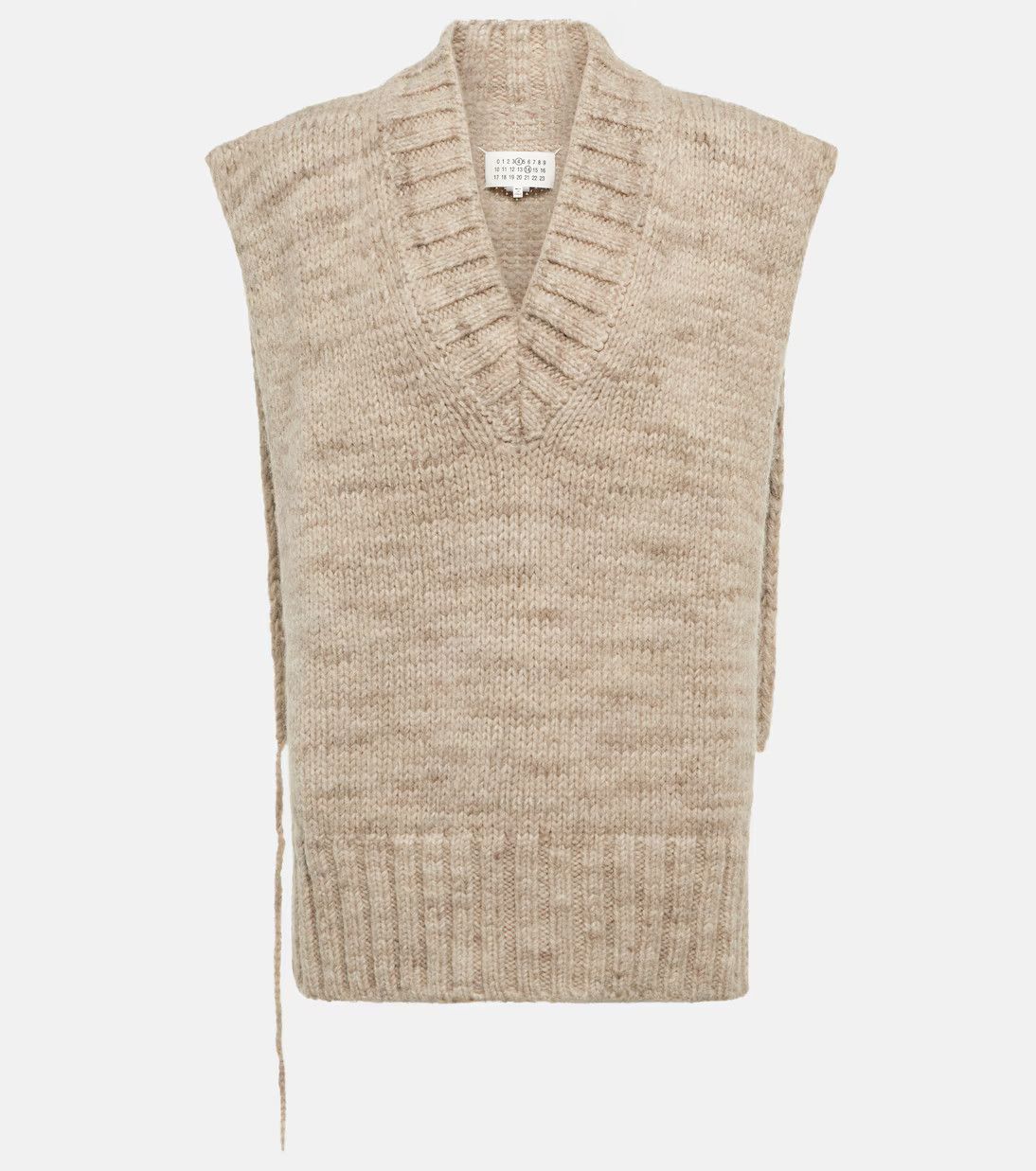 Maison Margiela MAISON MARGIELA Alpaca Wool Sweater Vest Size M / US 6-8 / IT 42-44 - 8 Thumbnail